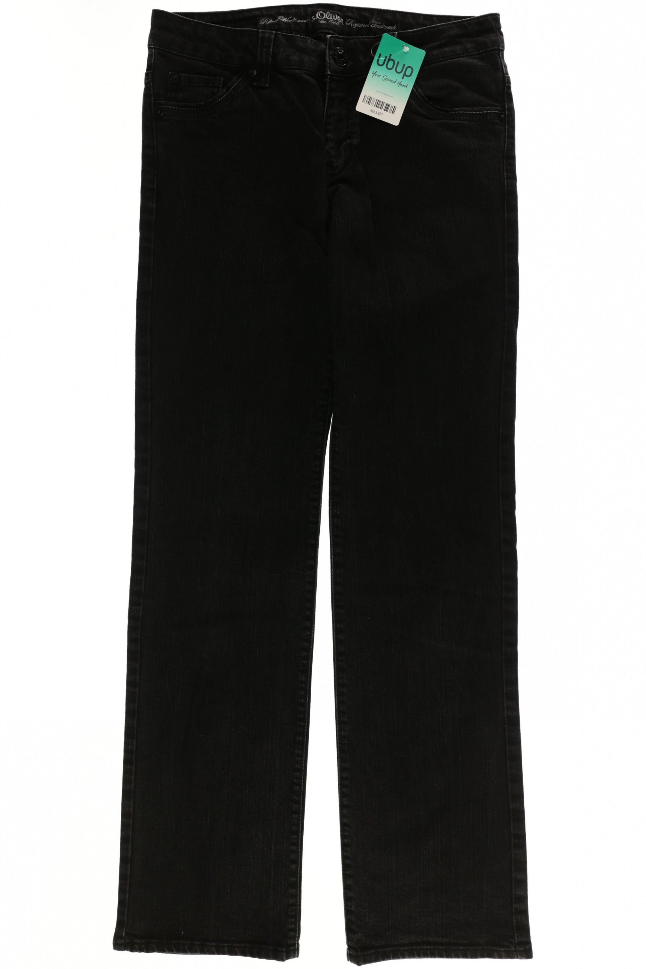 

s.Oliver Damen Jeans, schwarz, Gr. 38