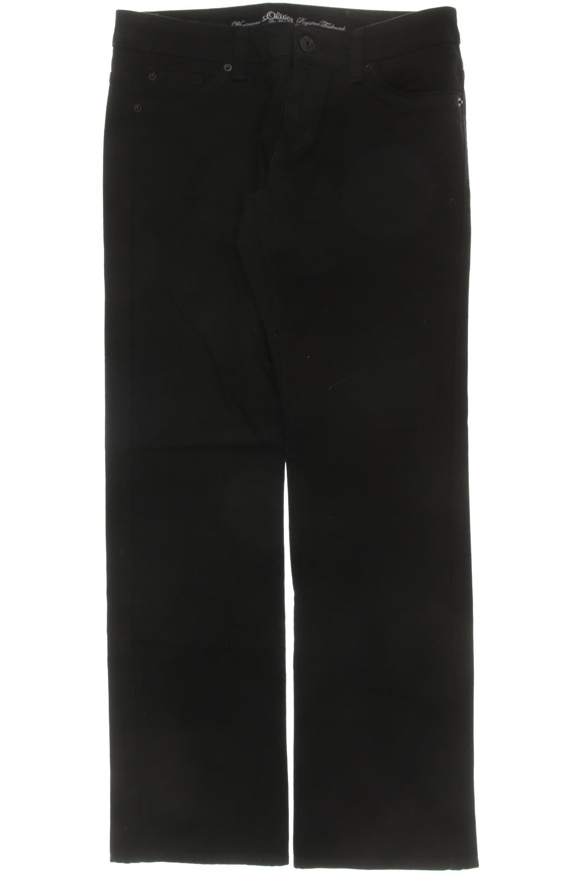 

s.Oliver Damen Jeans, schwarz, Gr. 38