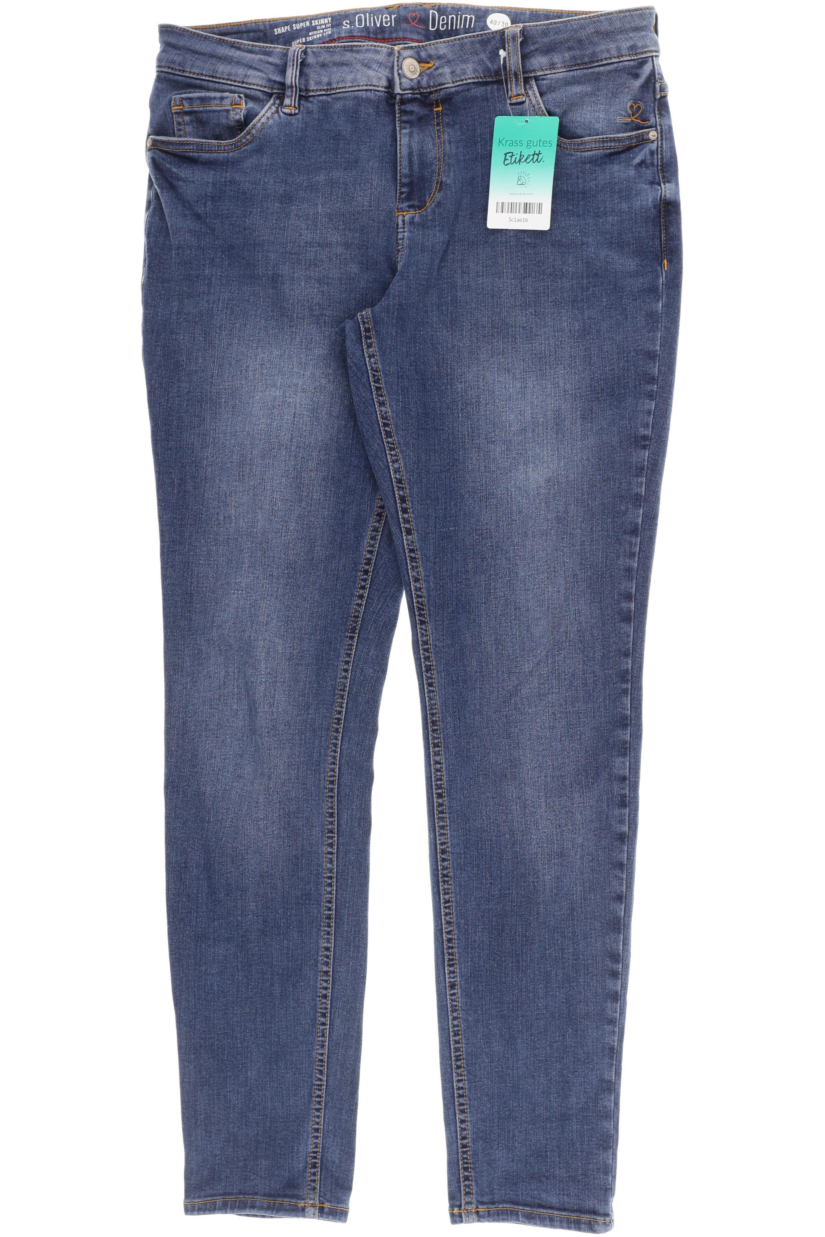 

s.Oliver Damen Jeans, blau, Gr. 40