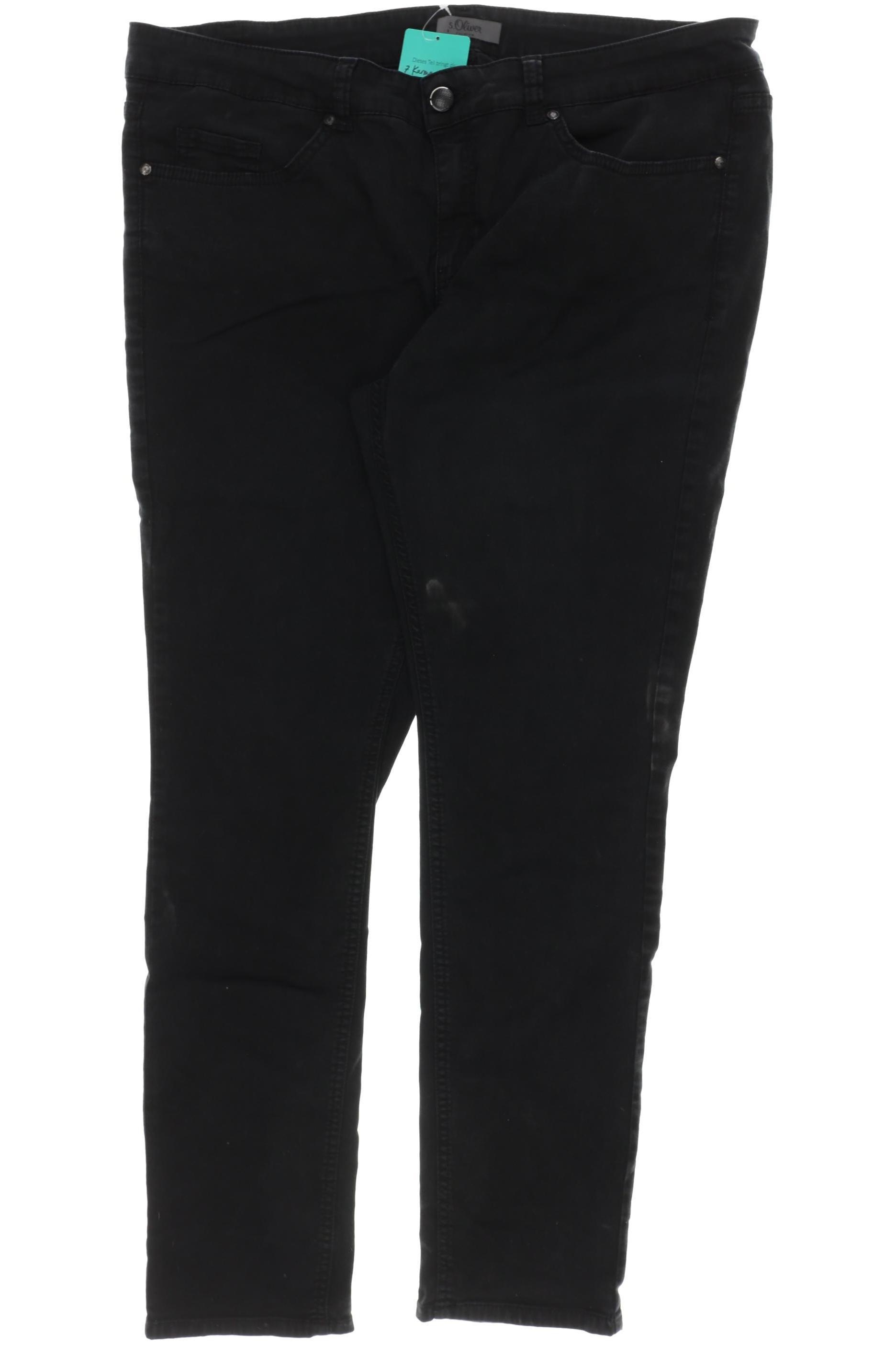 

s.Oliver Damen Jeans, schwarz, Gr. 46