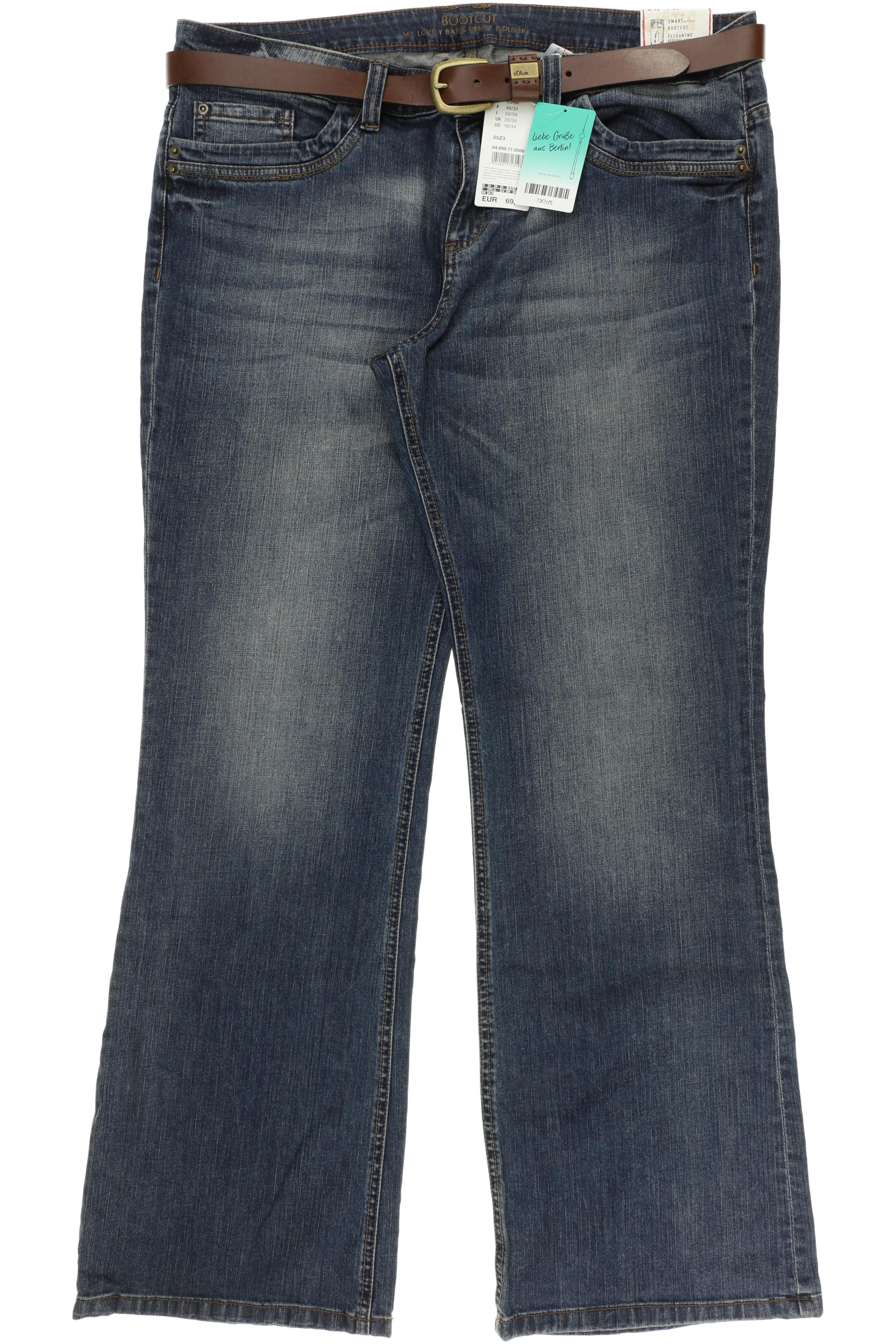 

s.Oliver Damen Jeans, blau, Gr. 46