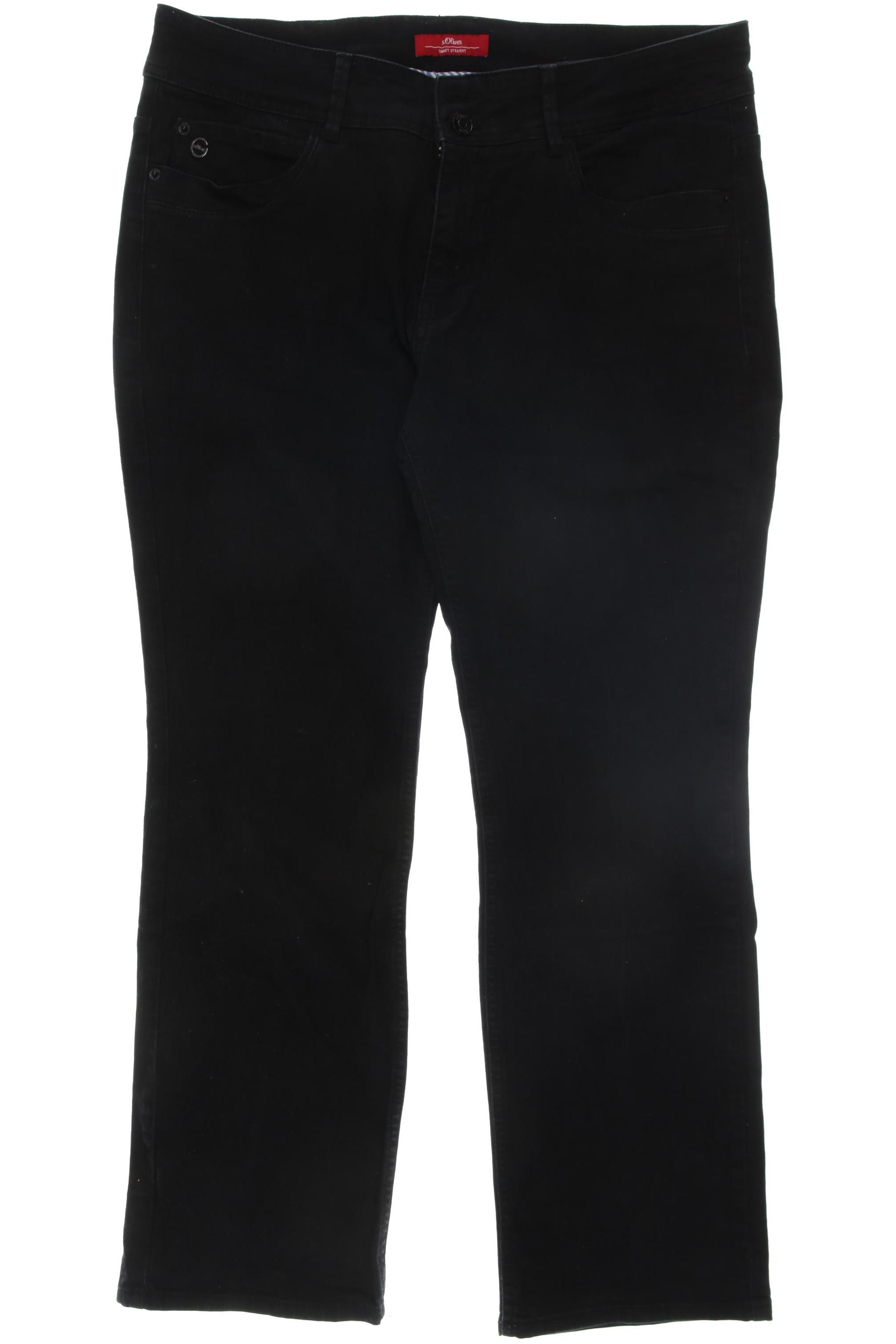 

s.Oliver Damen Jeans, schwarz, Gr. 44