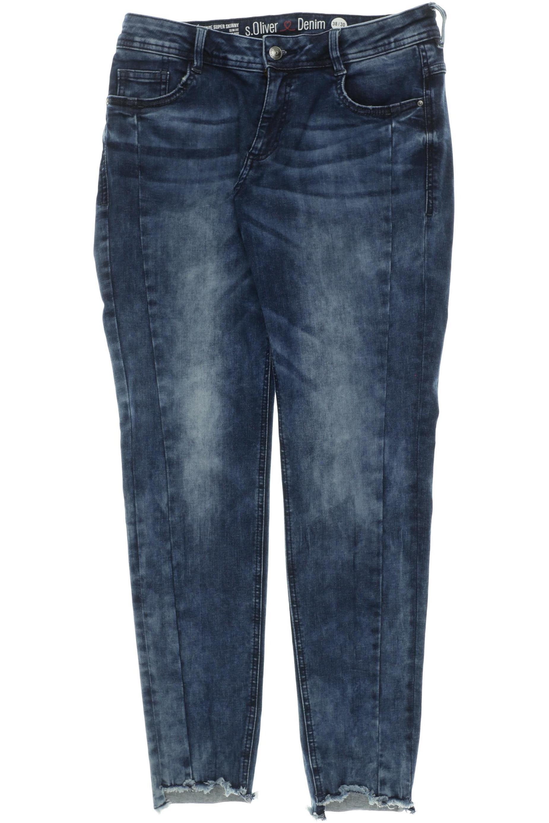

s.Oliver Damen Jeans, blau, Gr. 38