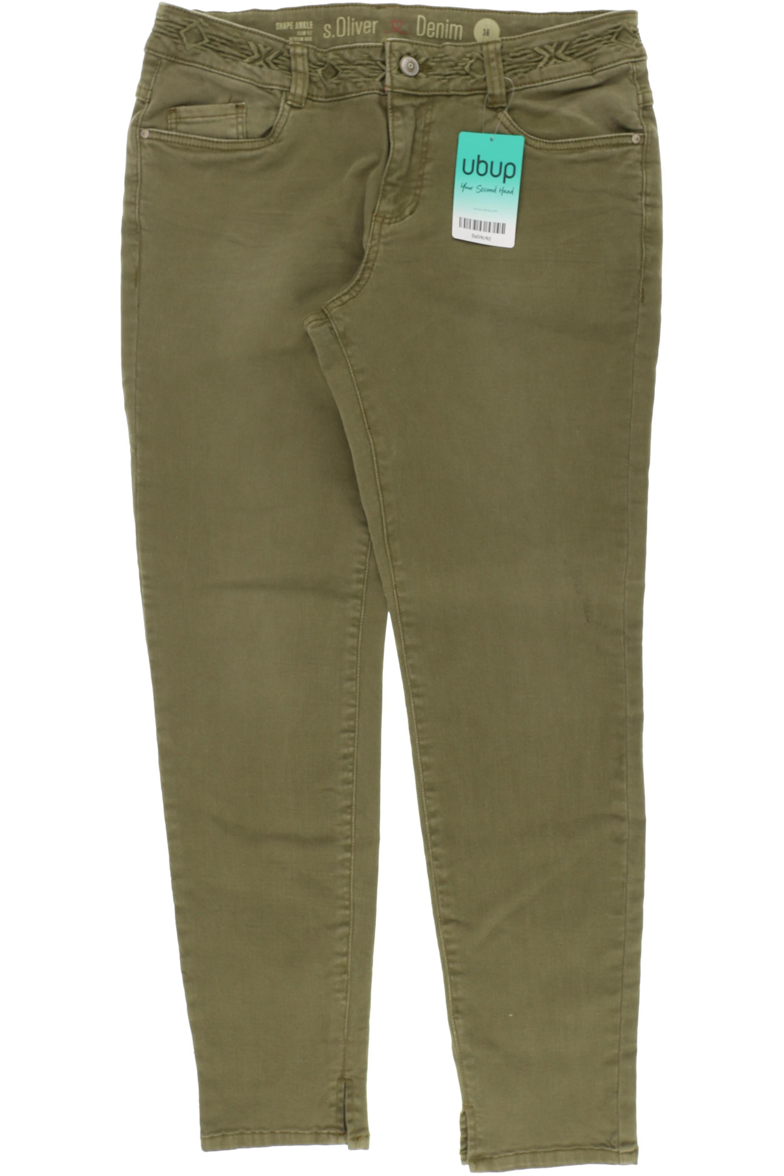 

s.Oliver Damen Jeans, grün, Gr. 36