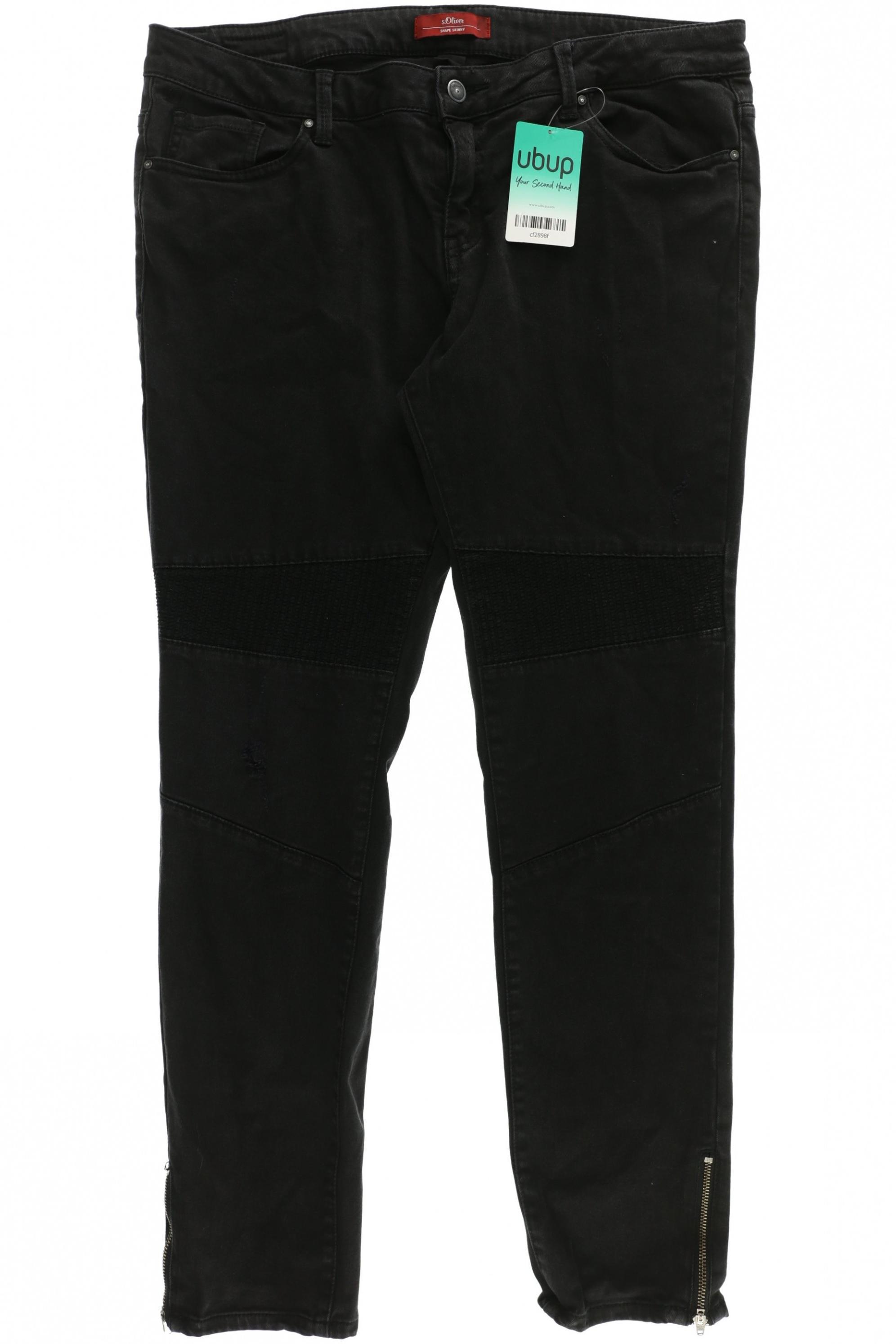 

s.Oliver Damen Jeans, schwarz, Gr. 40