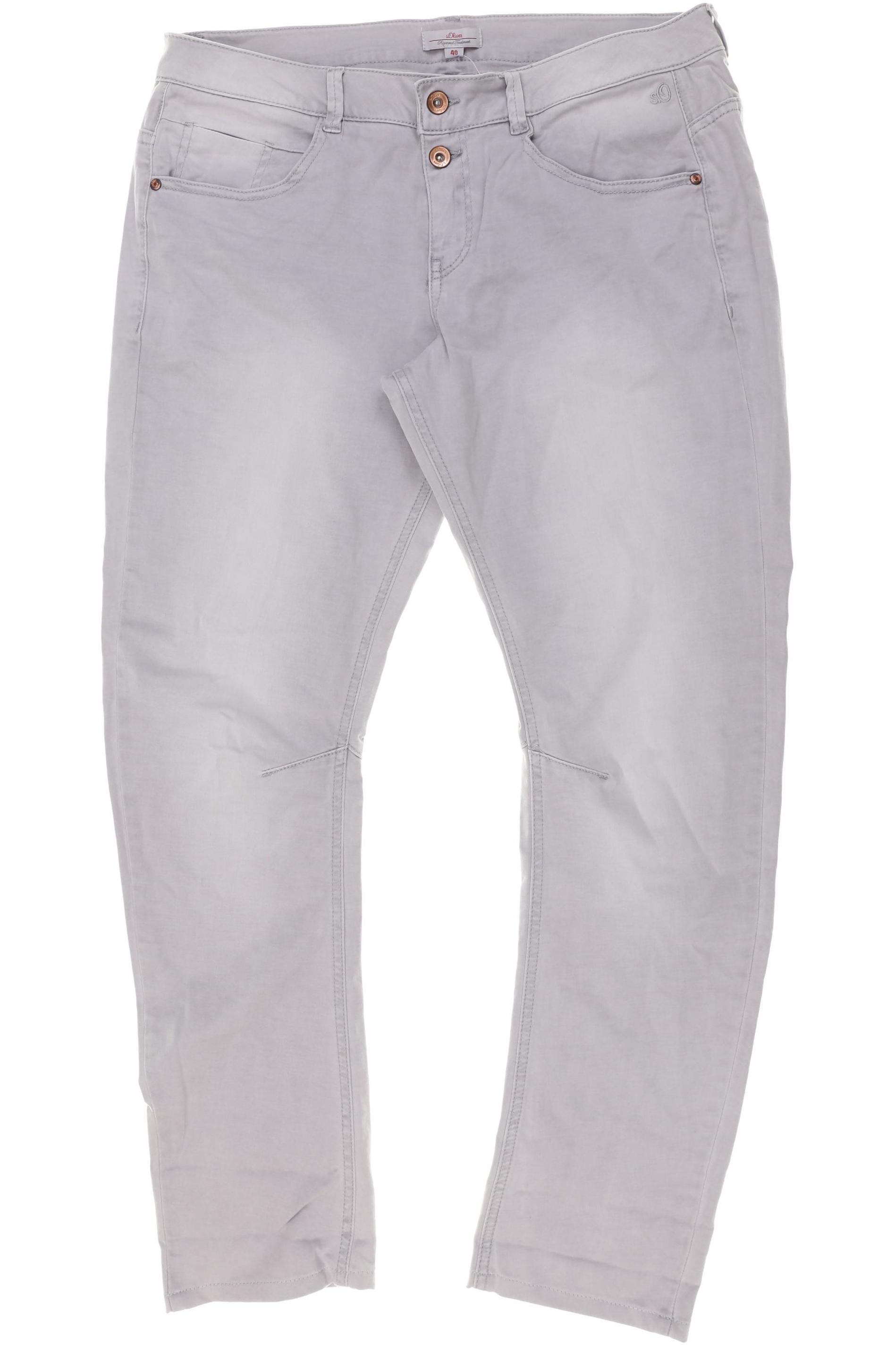 

s.Oliver Damen Jeans, grau, Gr. 40