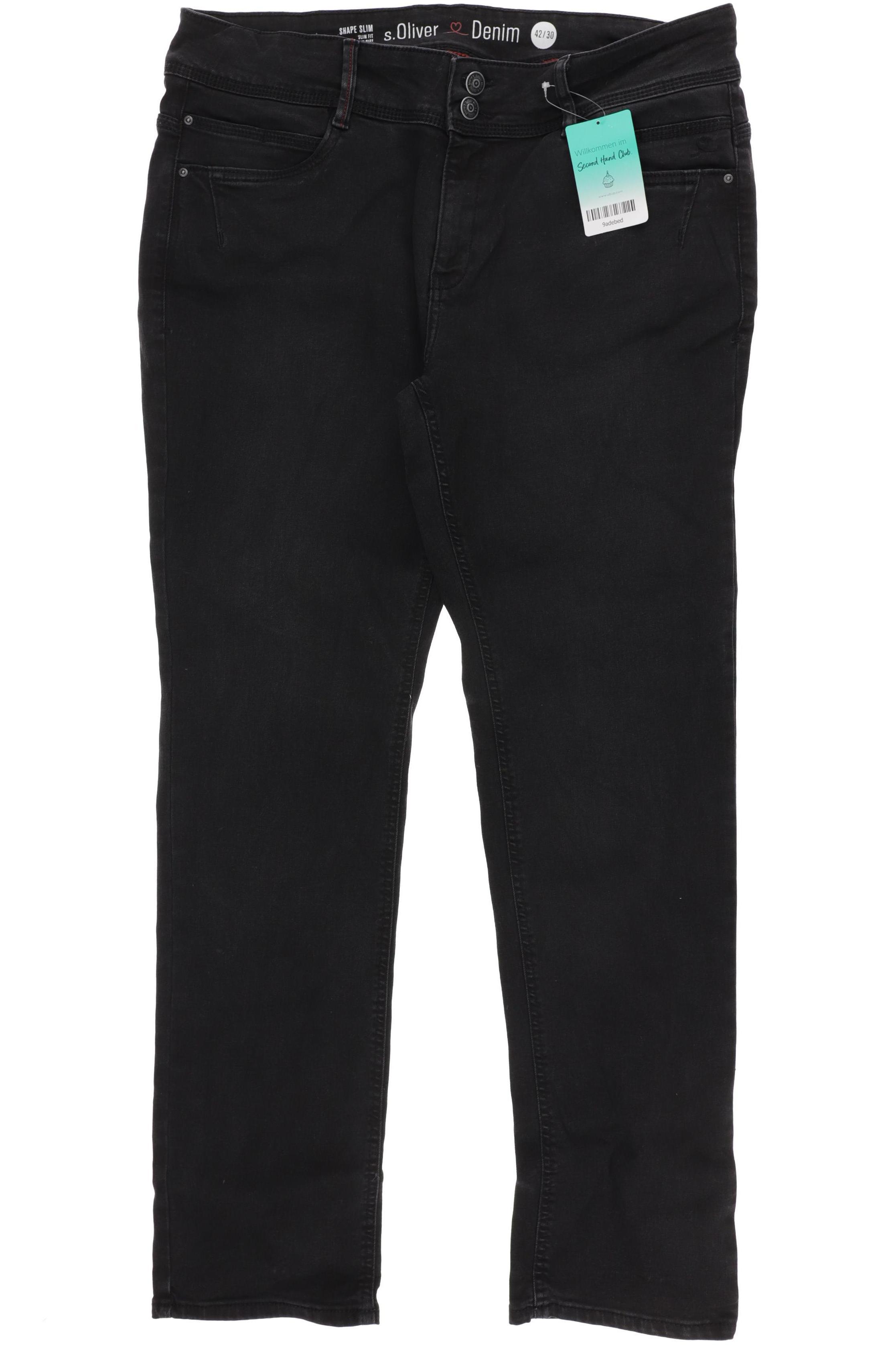 

s.Oliver Damen Jeans, schwarz, Gr. 42