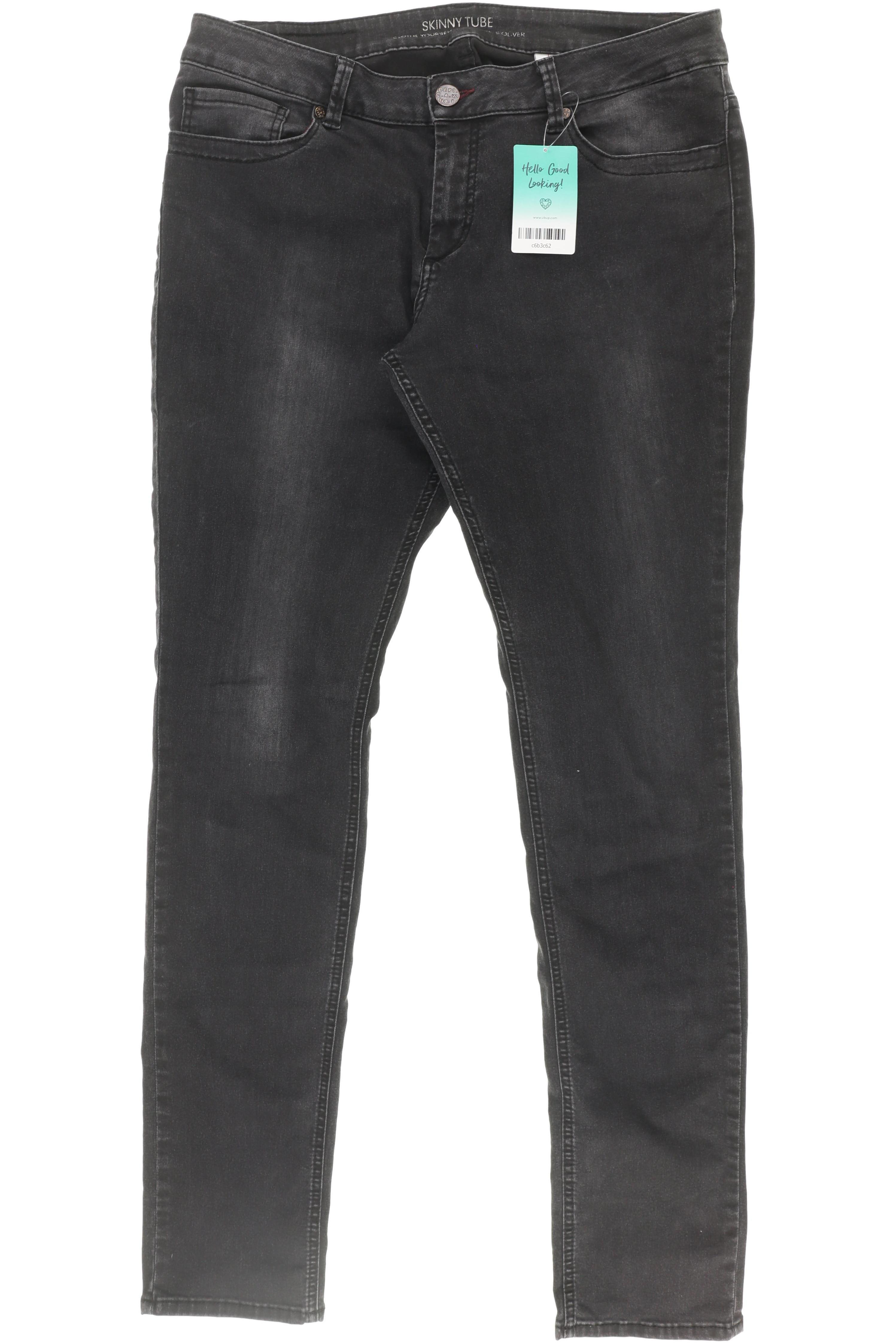 

s.Oliver Damen Jeans, schwarz, Gr. 44