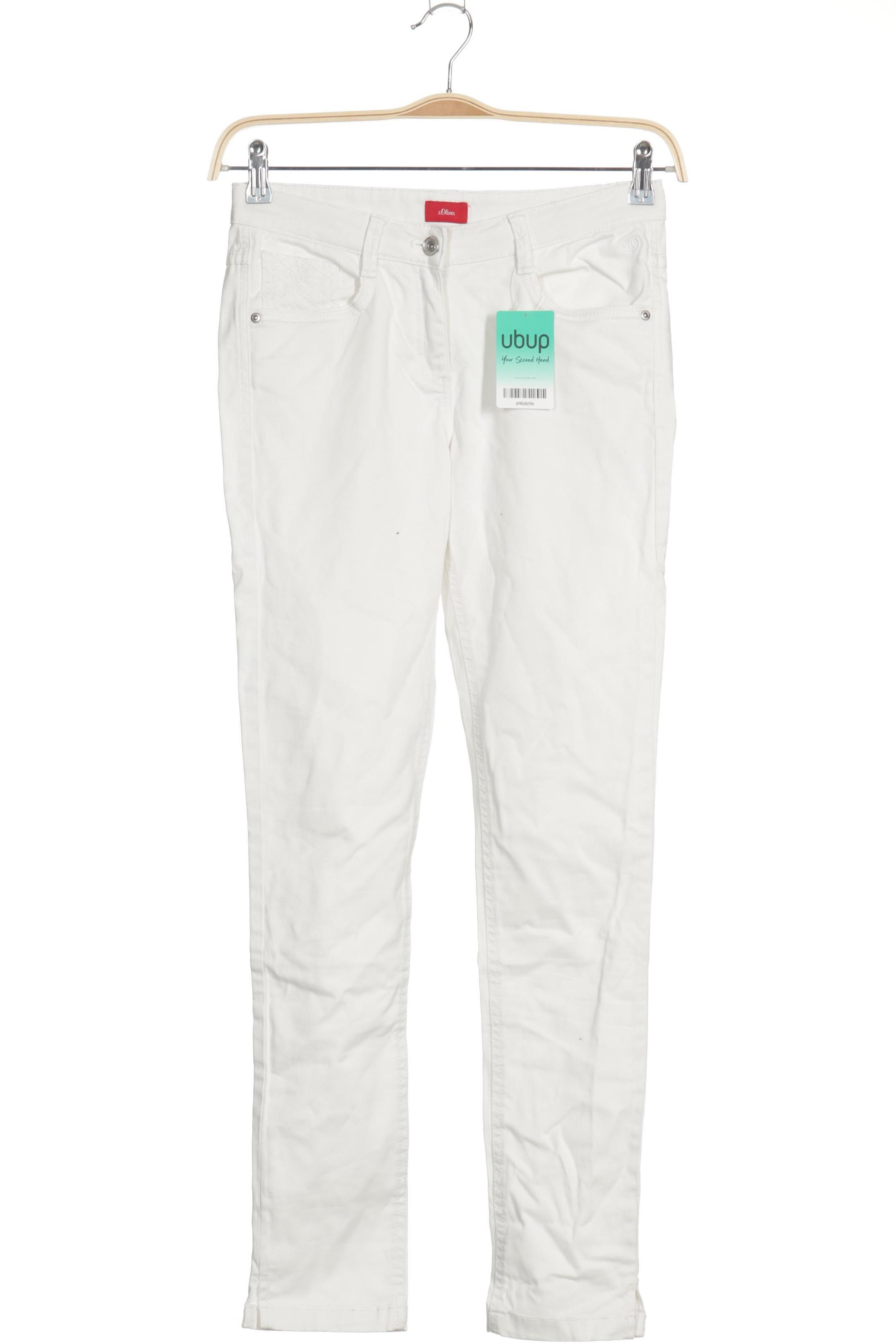 

s.Oliver Mädchen Jeans, weiß, Gr. 176