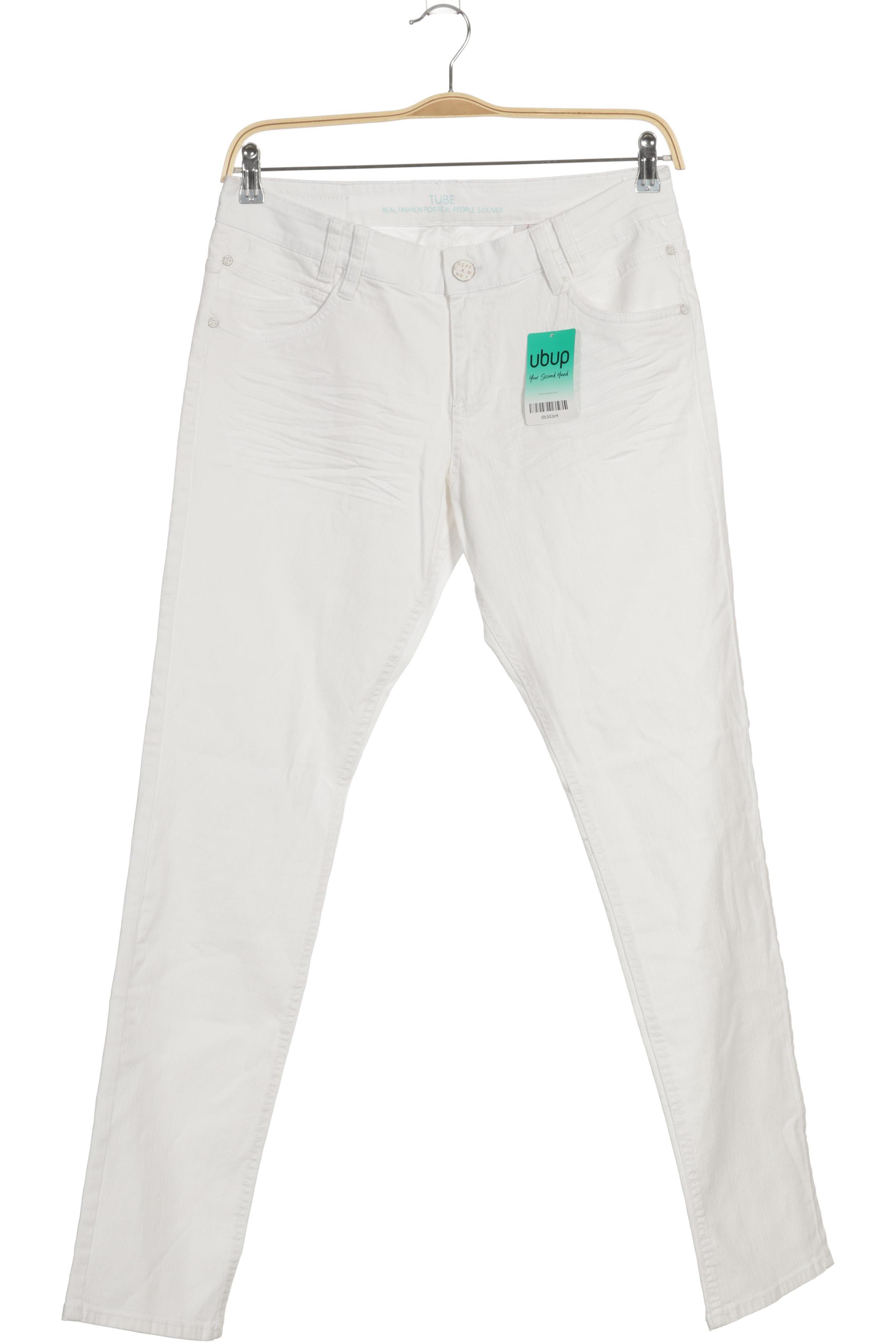 

s.Oliver Damen Jeans, weiß, Gr. 40