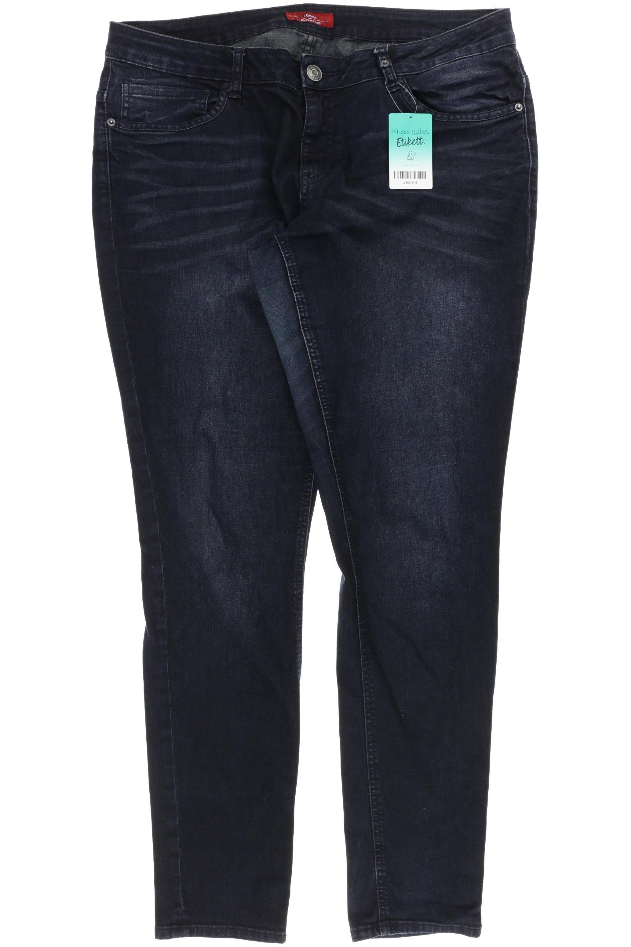 

s.Oliver Damen Jeans, schwarz, Gr. 44
