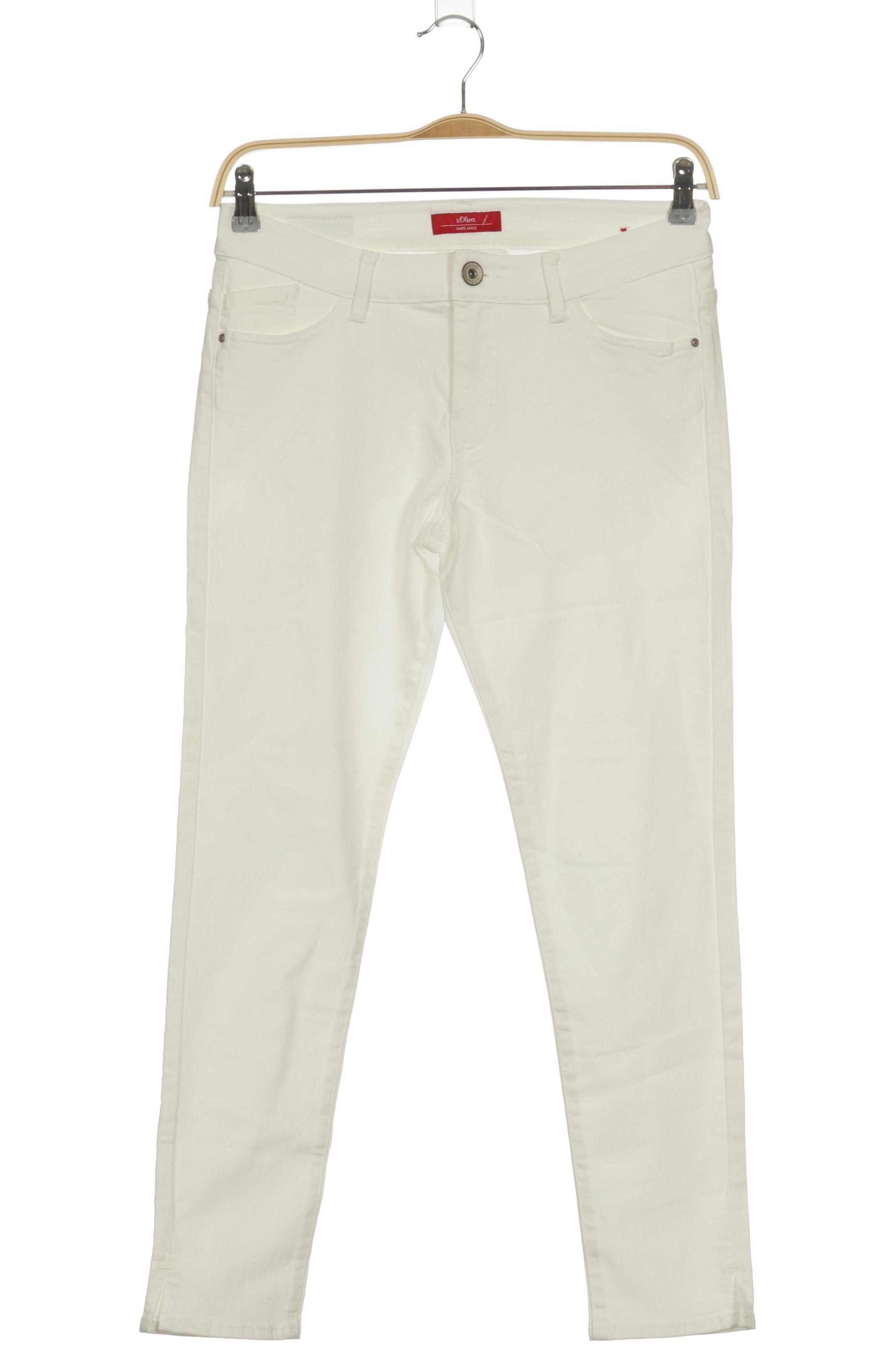 

s.Oliver Damen Jeans, weiß, Gr. 38