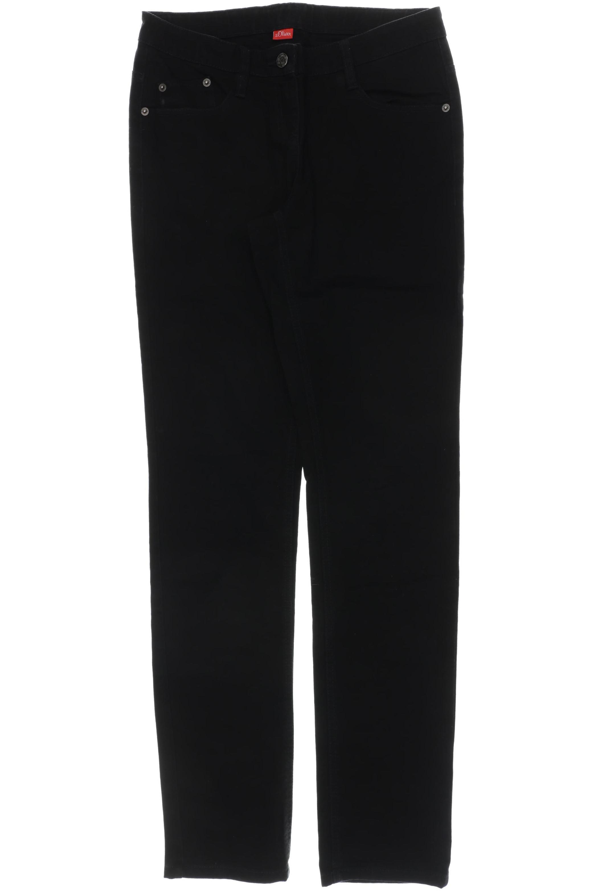 

s.Oliver Mädchen Jeans, schwarz, Gr. 176