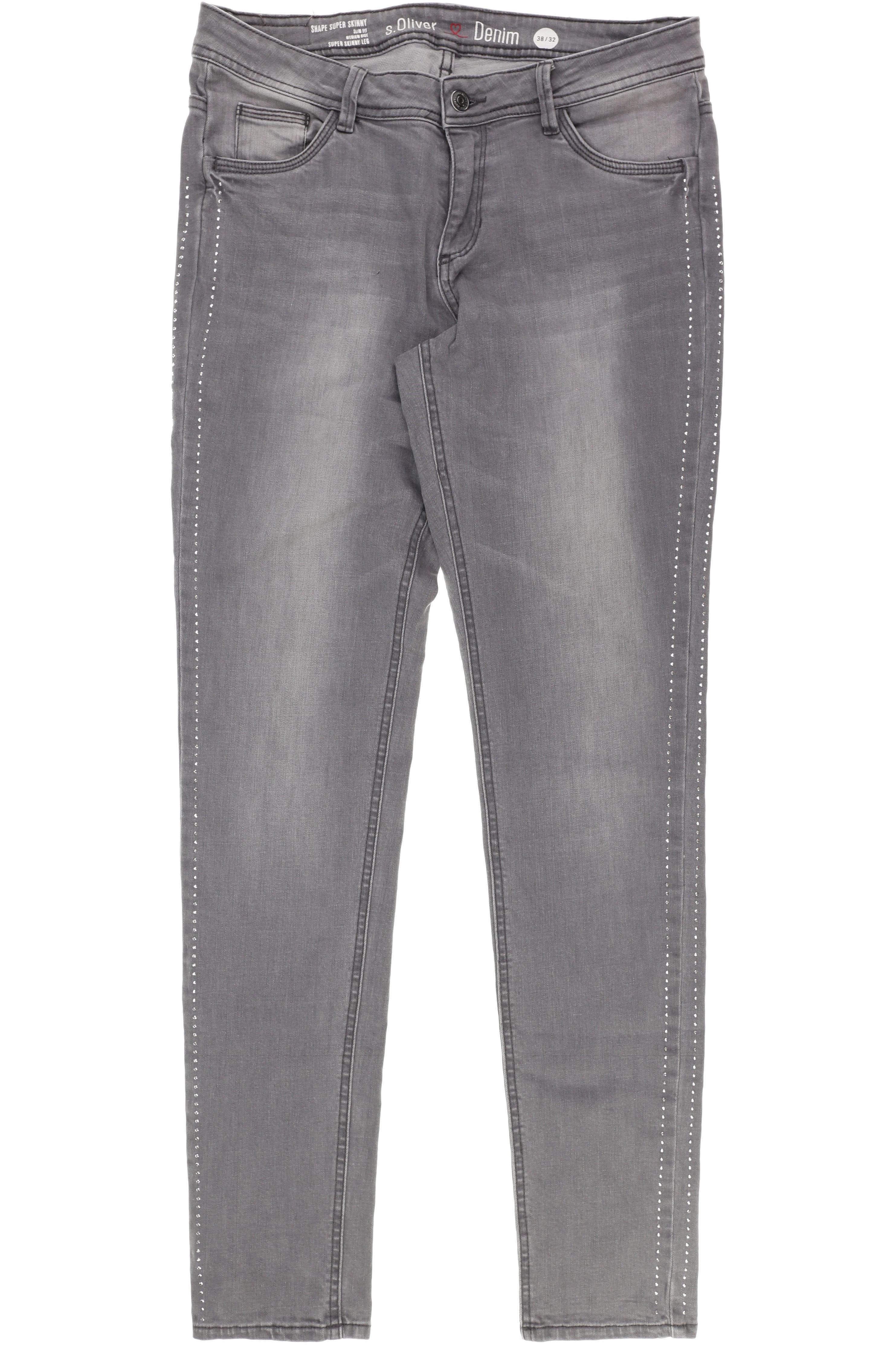 

s.Oliver Damen Jeans, grau, Gr. 38