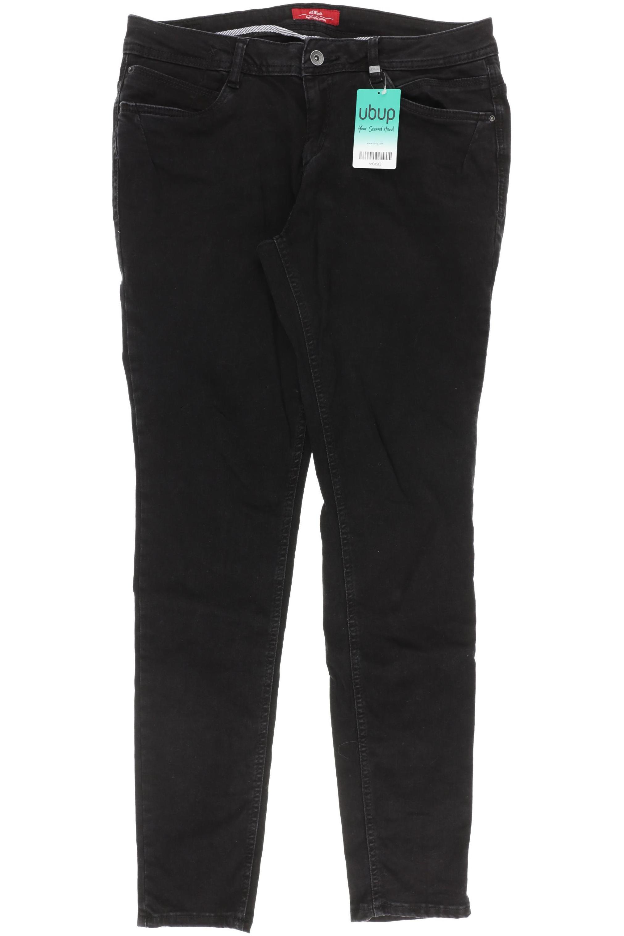 

s.Oliver Damen Jeans, schwarz, Gr. 44