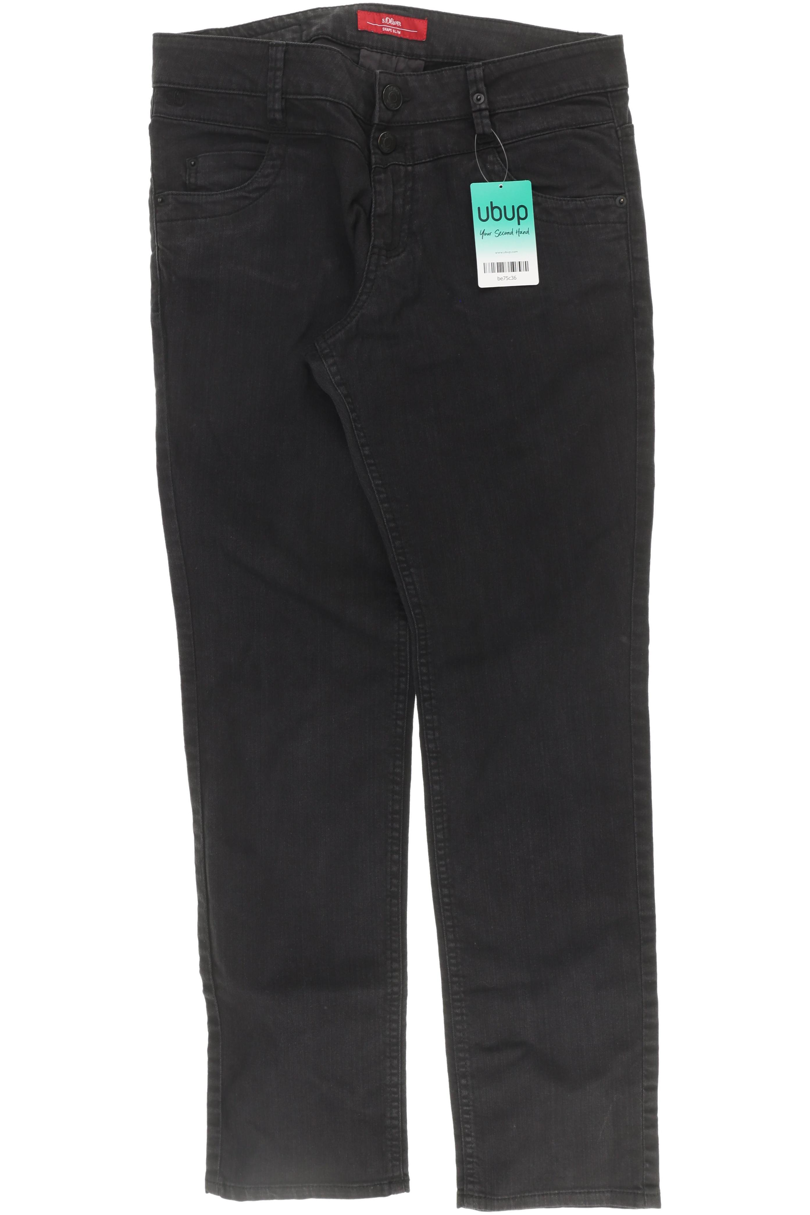 

s.Oliver Damen Jeans, schwarz, Gr. 38