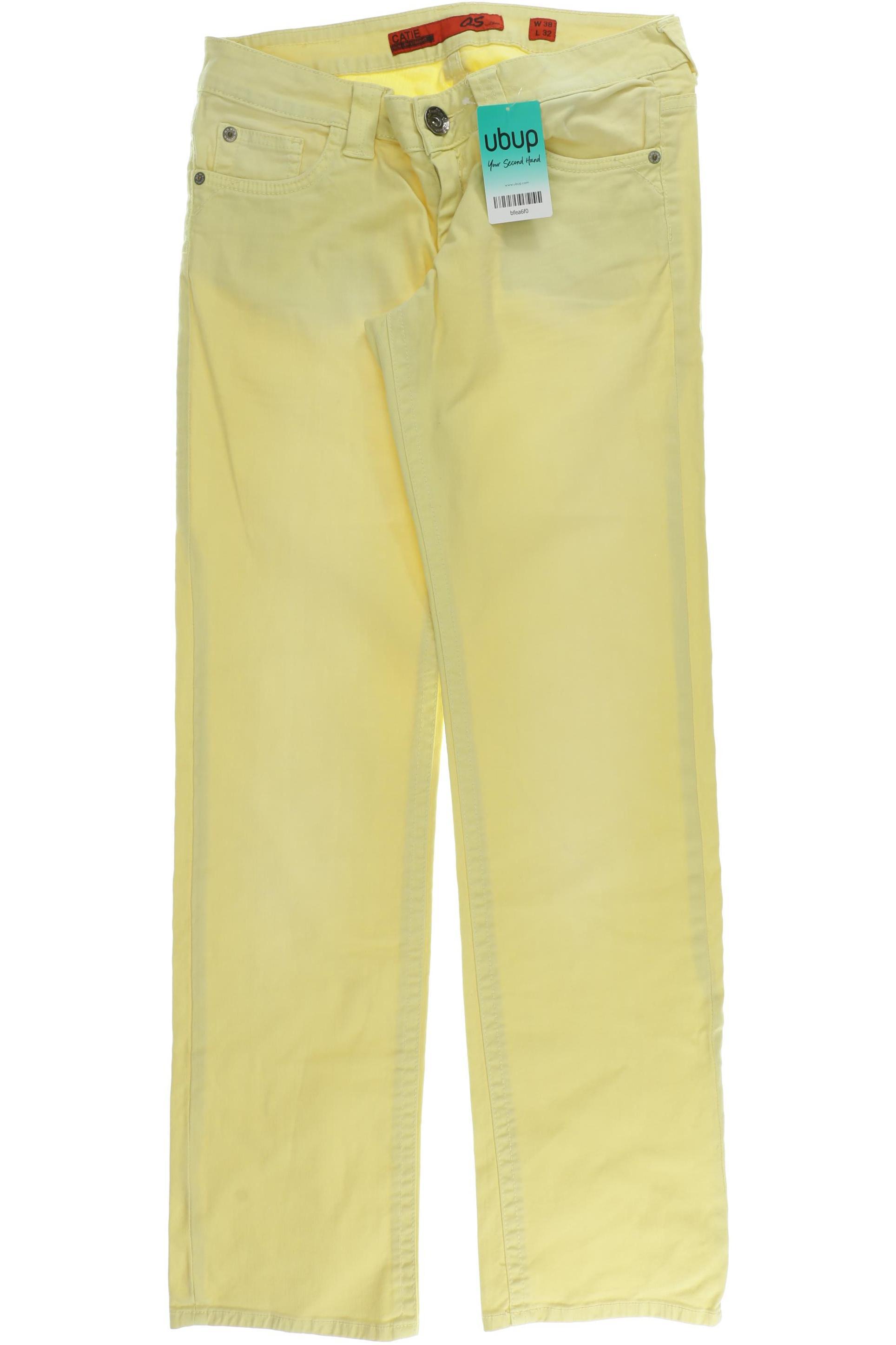 

s.Oliver Damen Jeans, gelb, Gr. 38