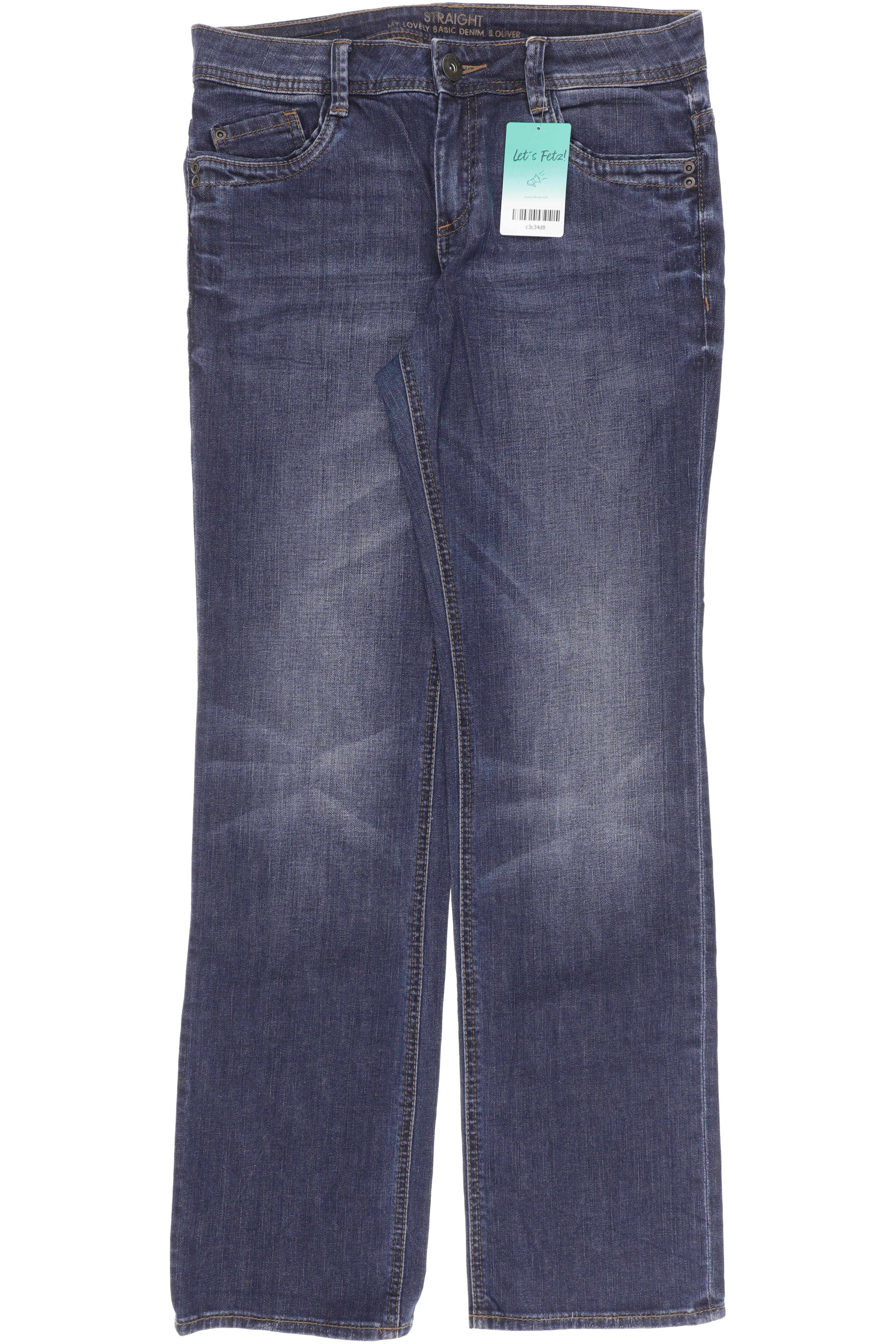 

s.Oliver Damen Jeans, blau, Gr. 38