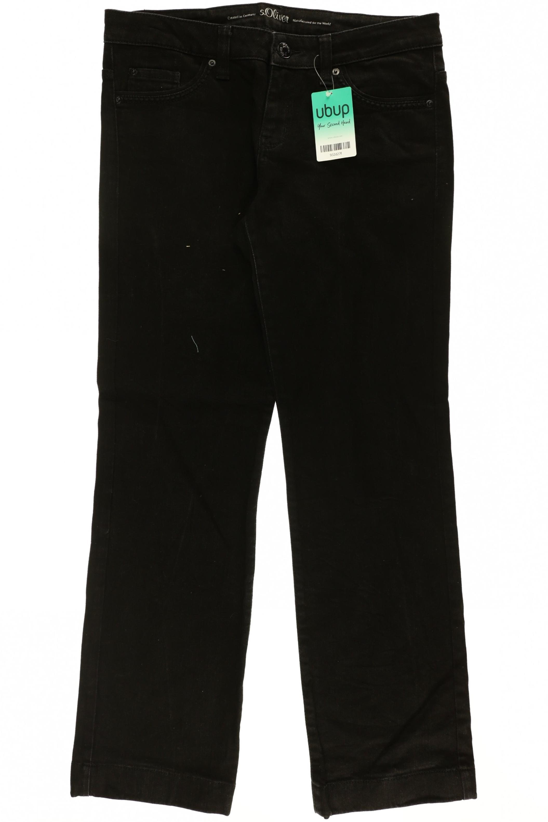 

s.Oliver Damen Jeans, schwarz, Gr. 40