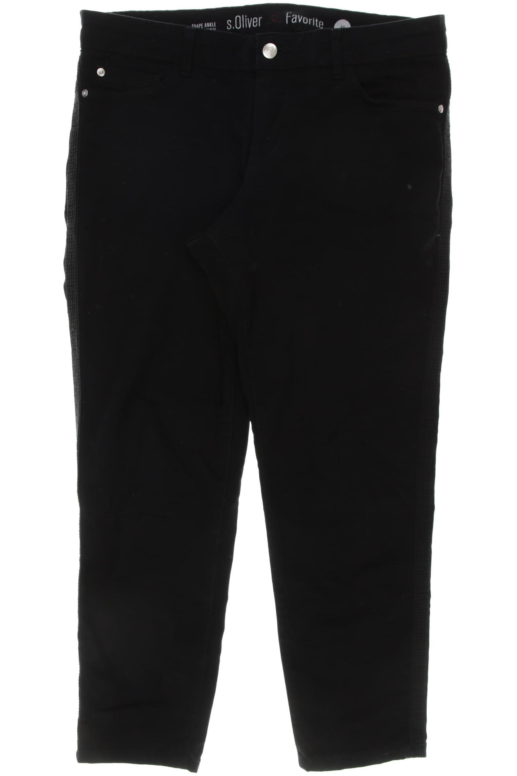 

s.Oliver Damen Jeans, schwarz, Gr. 40