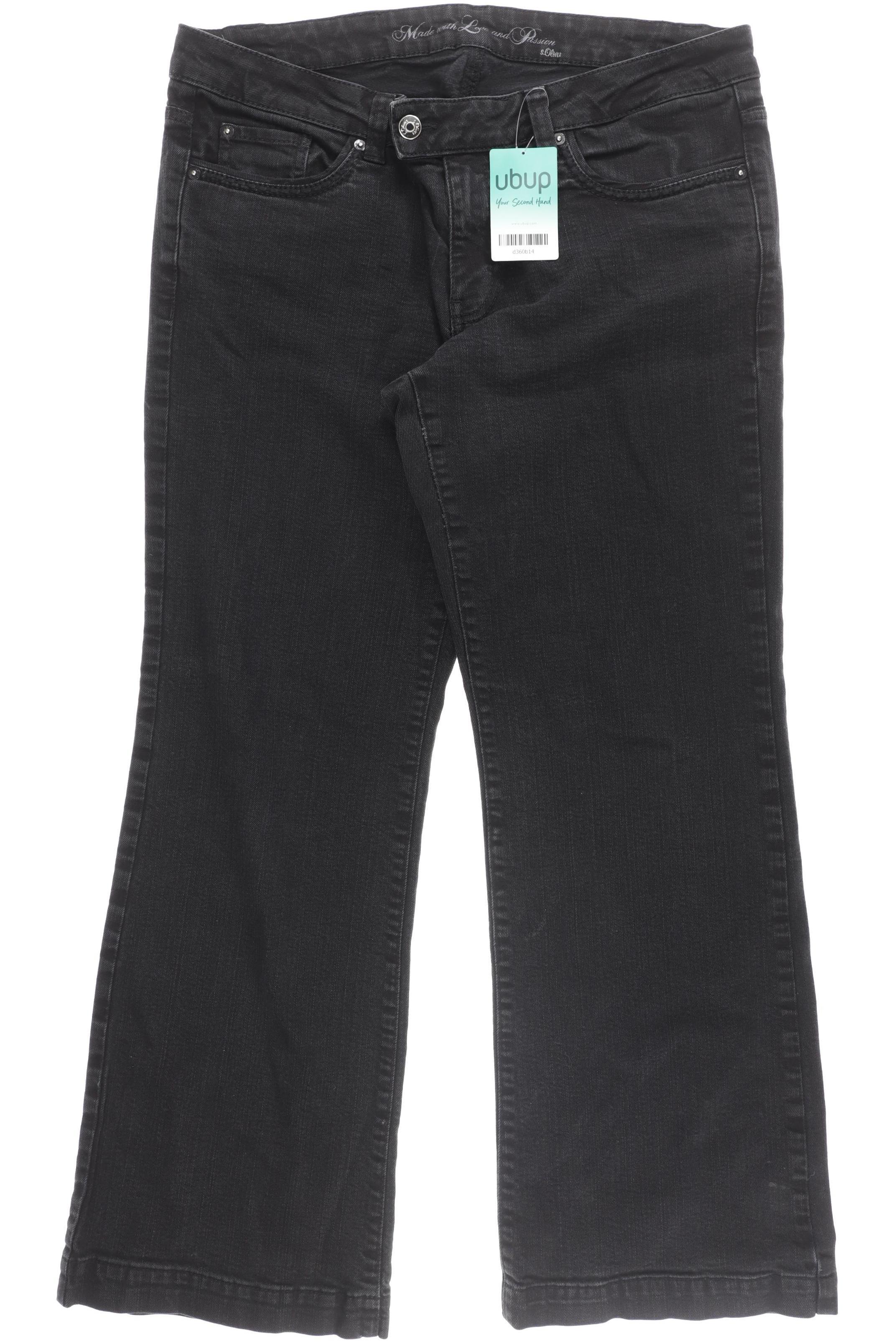 

s.Oliver Damen Jeans, schwarz, Gr. 44