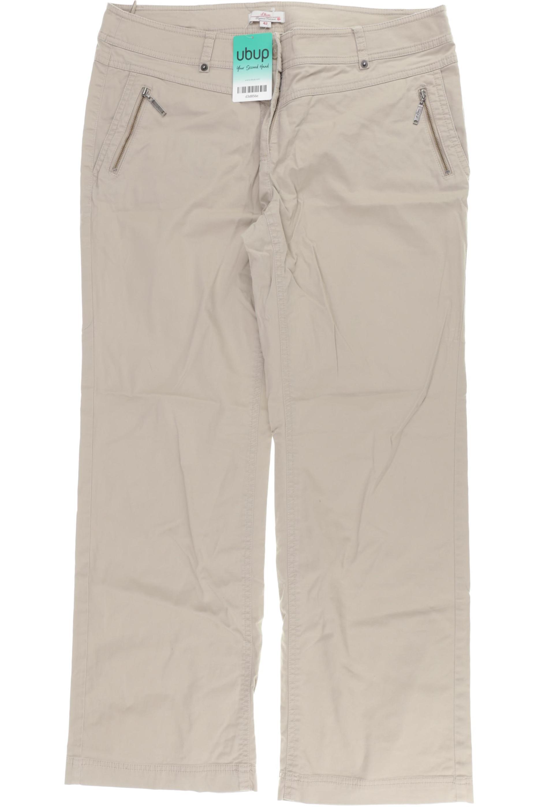 

s.Oliver Damen Jeans, beige, Gr. 42