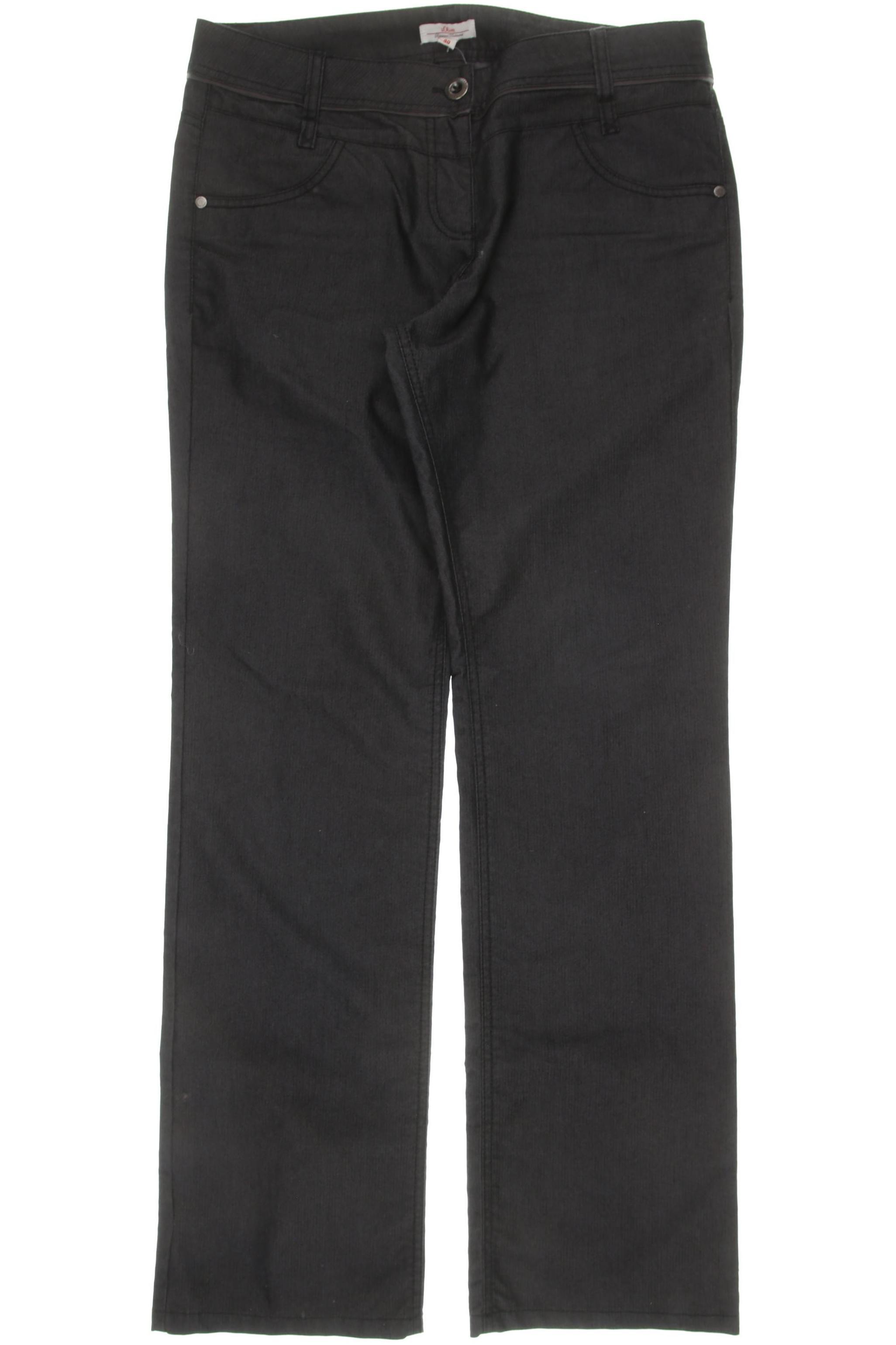 

s.Oliver Damen Jeans, schwarz, Gr. 40