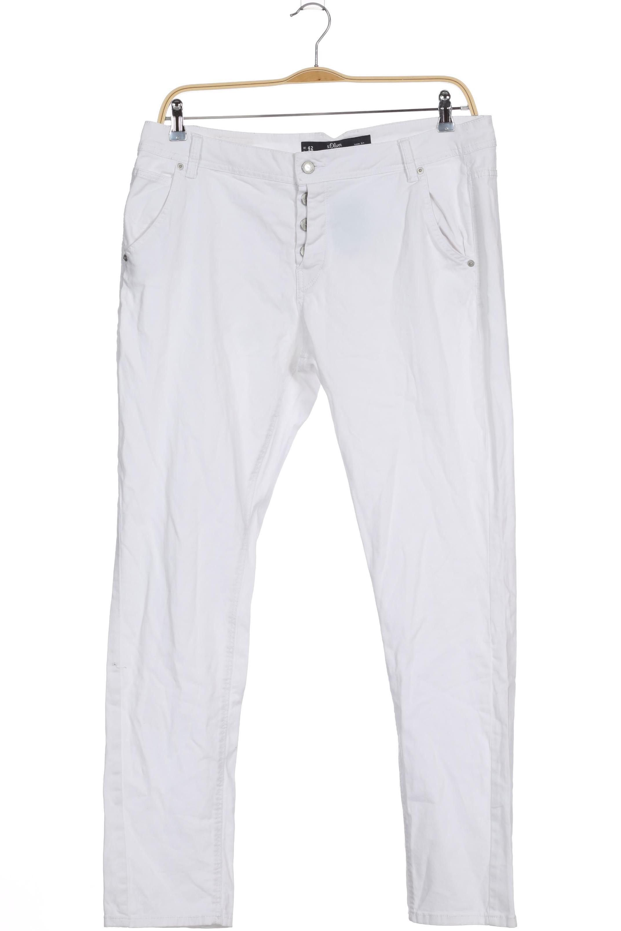 

s.Oliver Damen Jeans, weiß, Gr. 42