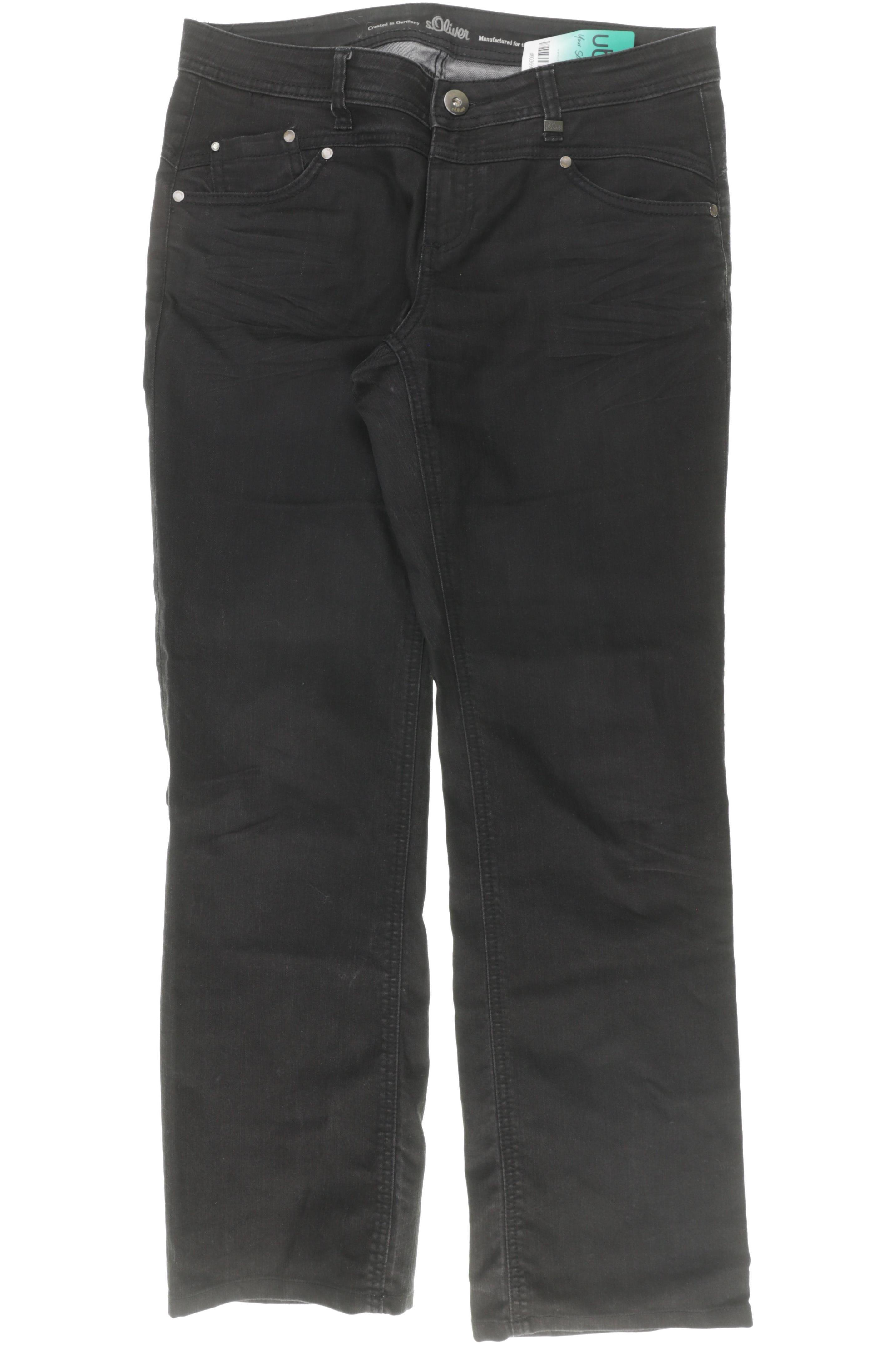 

s.Oliver Damen Jeans, schwarz, Gr. 40