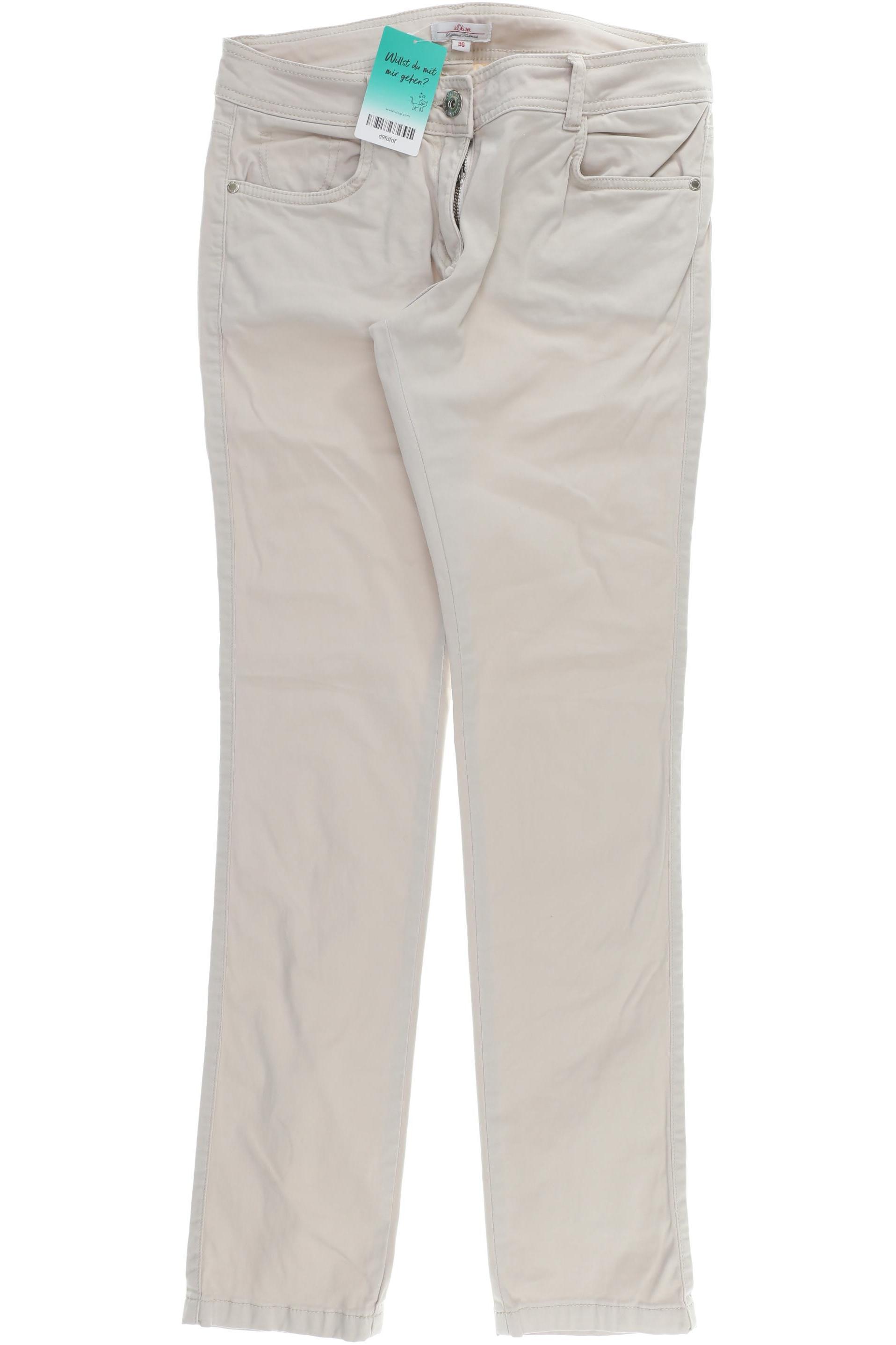 

s.Oliver Damen Jeans, beige, Gr. 36