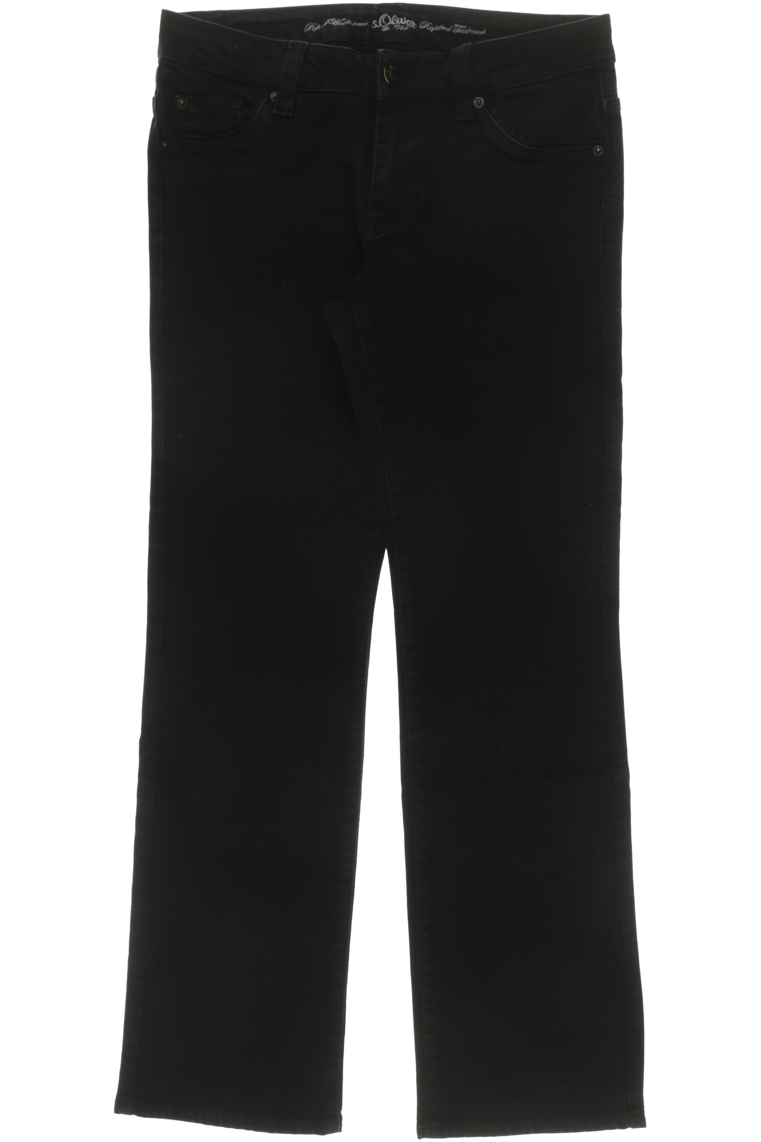 

s.Oliver Damen Jeans, schwarz, Gr. 36