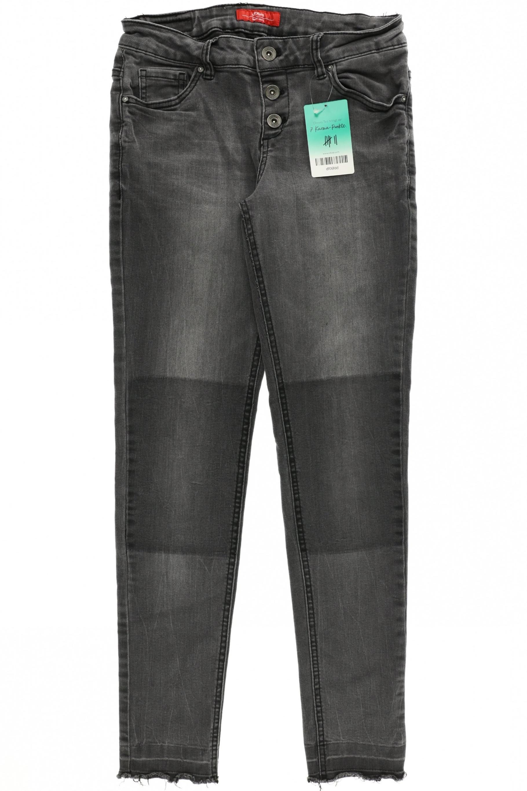

s.Oliver Damen Jeans, grau, Gr. 34