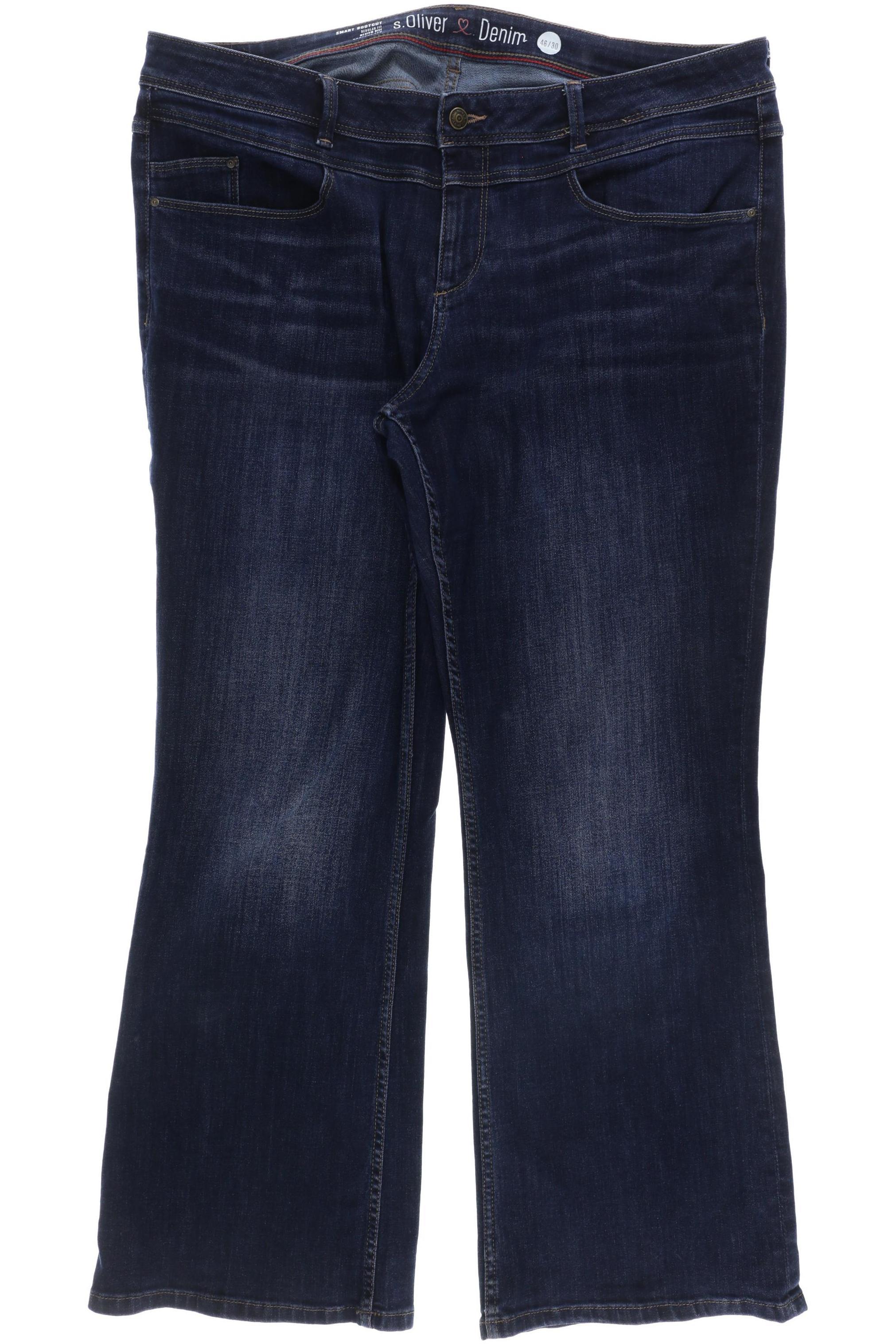 

s.Oliver Damen Jeans, schwarz, Gr. 48