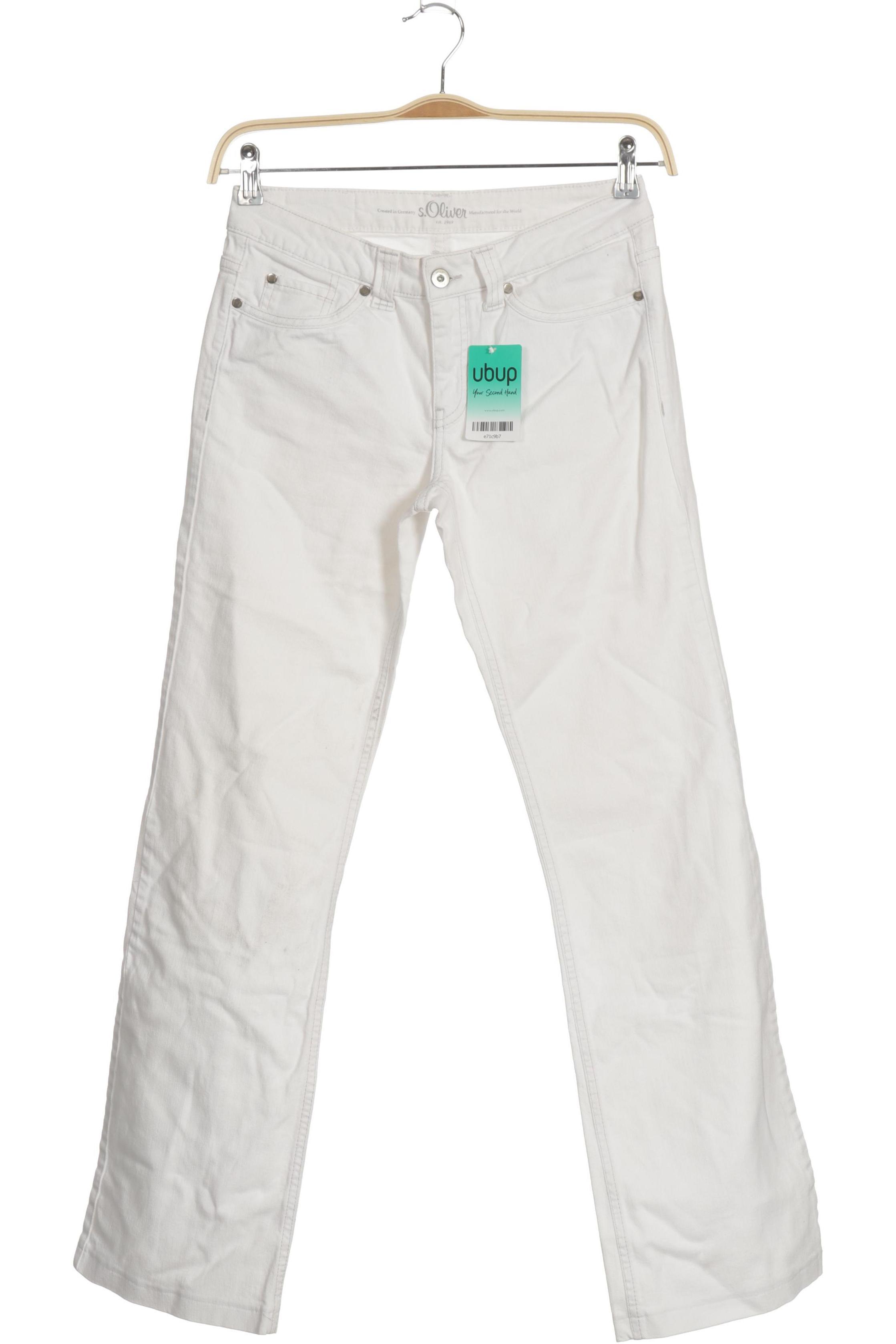 

s.Oliver Damen Jeans, weiß, Gr. 38