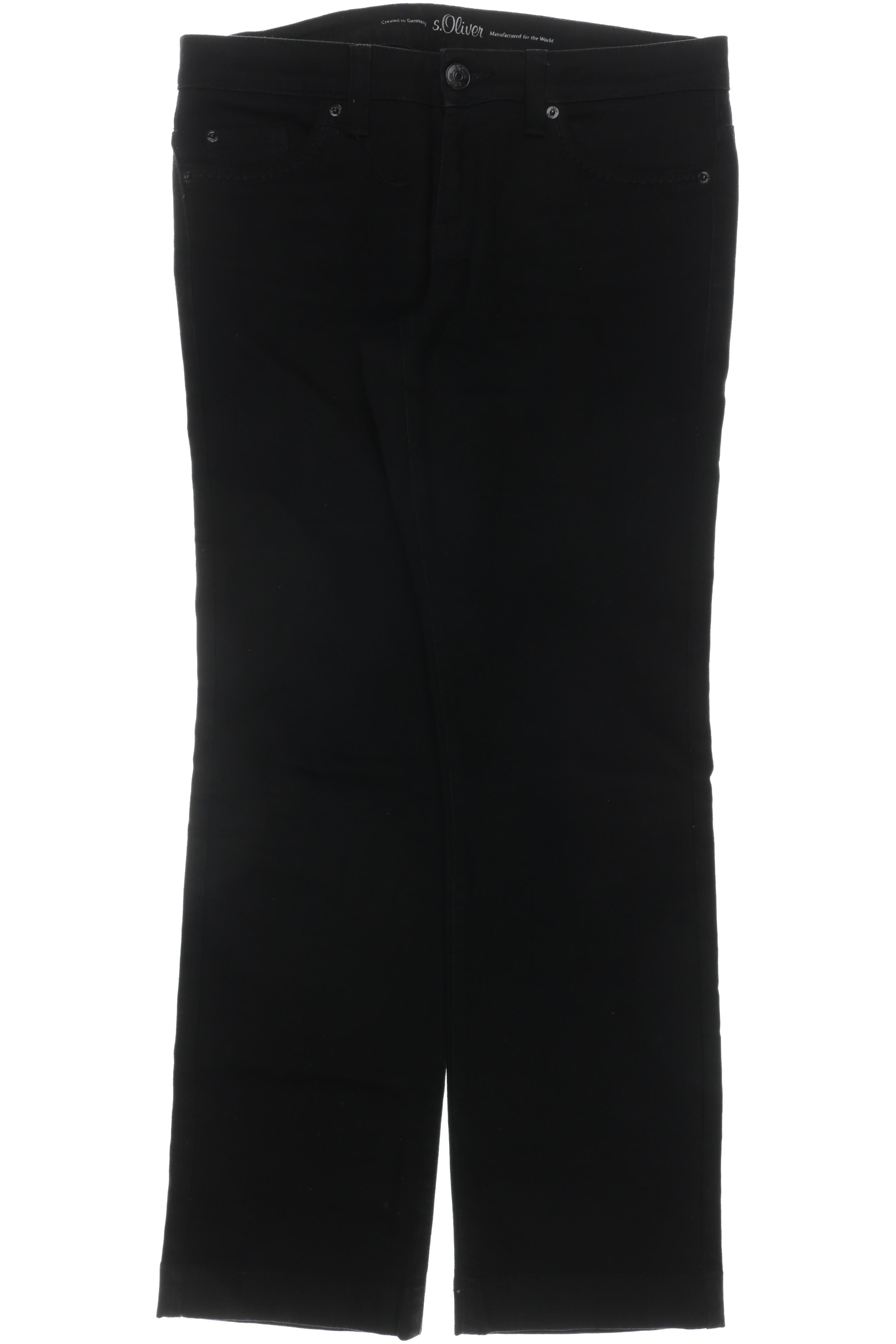 

s.Oliver Damen Jeans, schwarz, Gr. 40