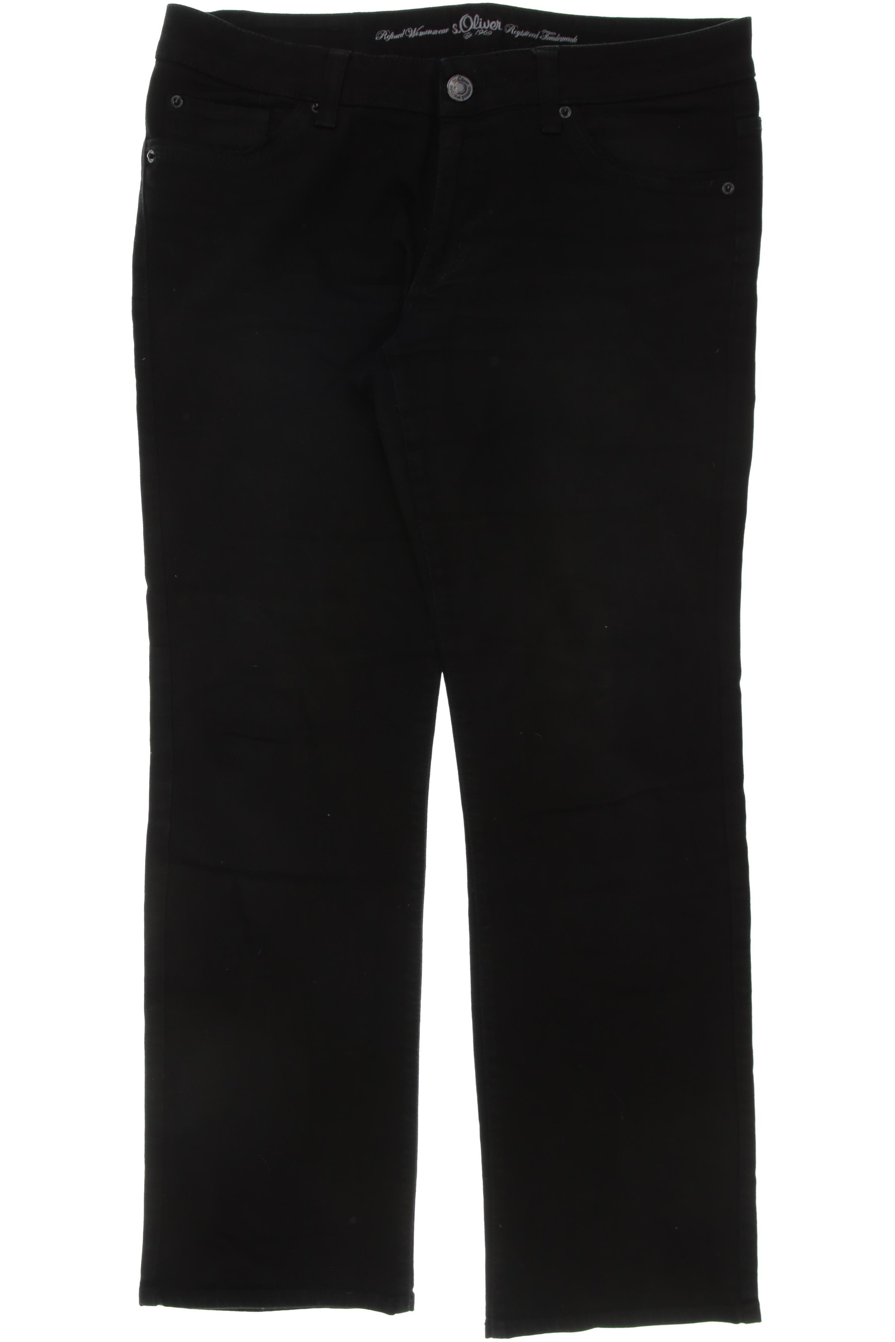 

s.Oliver Damen Jeans, schwarz, Gr. 42
