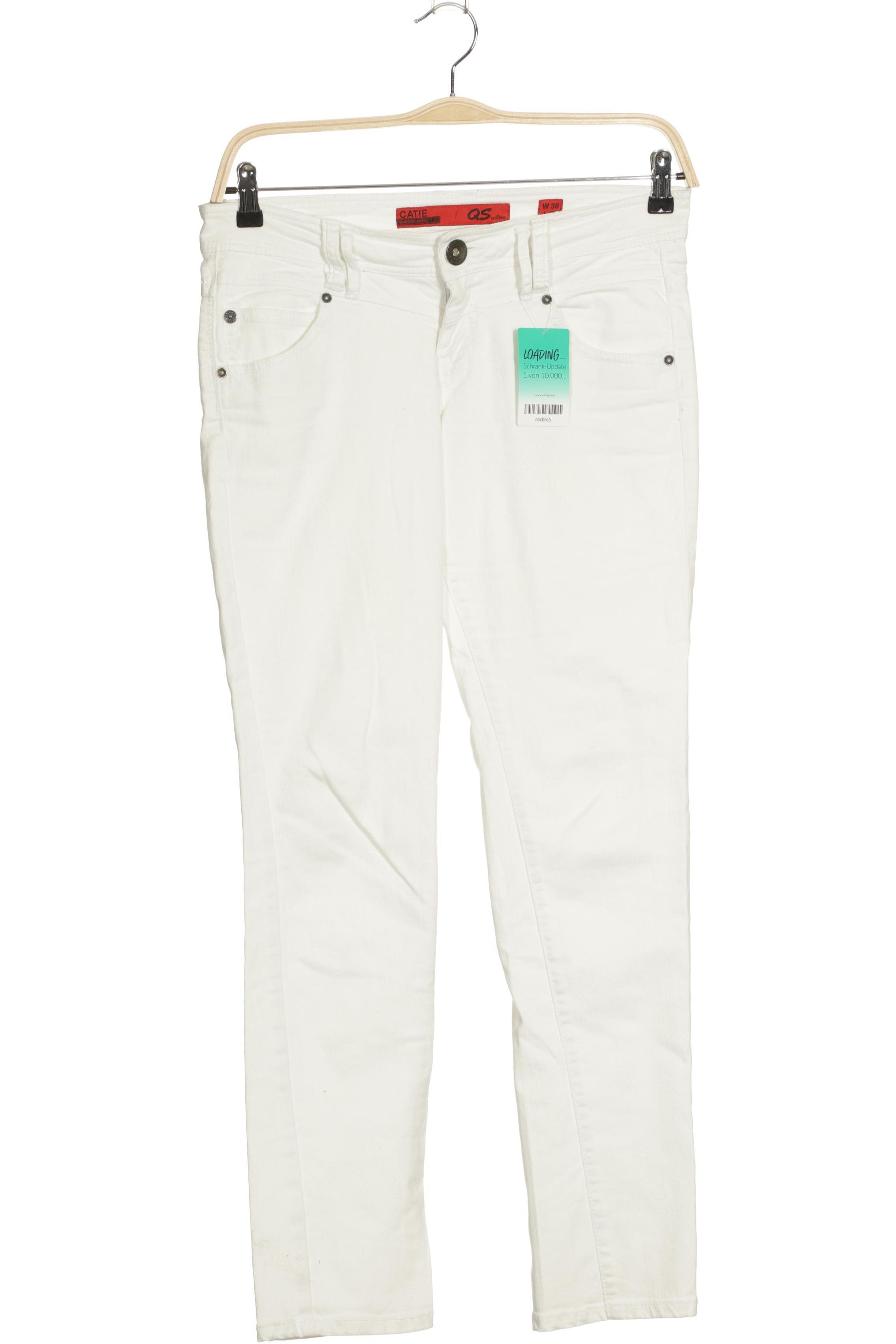 

s.Oliver Damen Jeans, weiß, Gr. 38