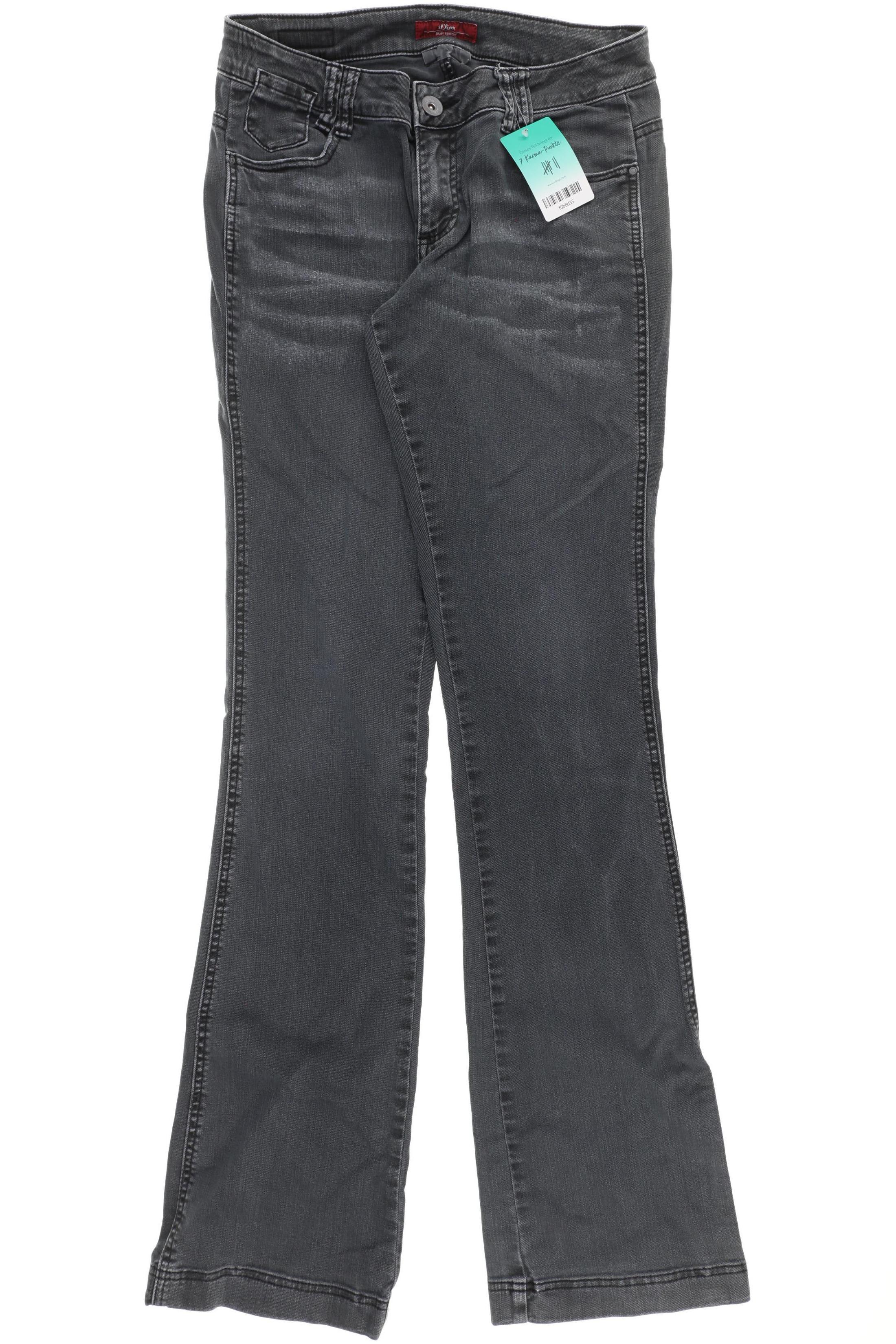 

s.Oliver Damen Jeans, grau, Gr. 30