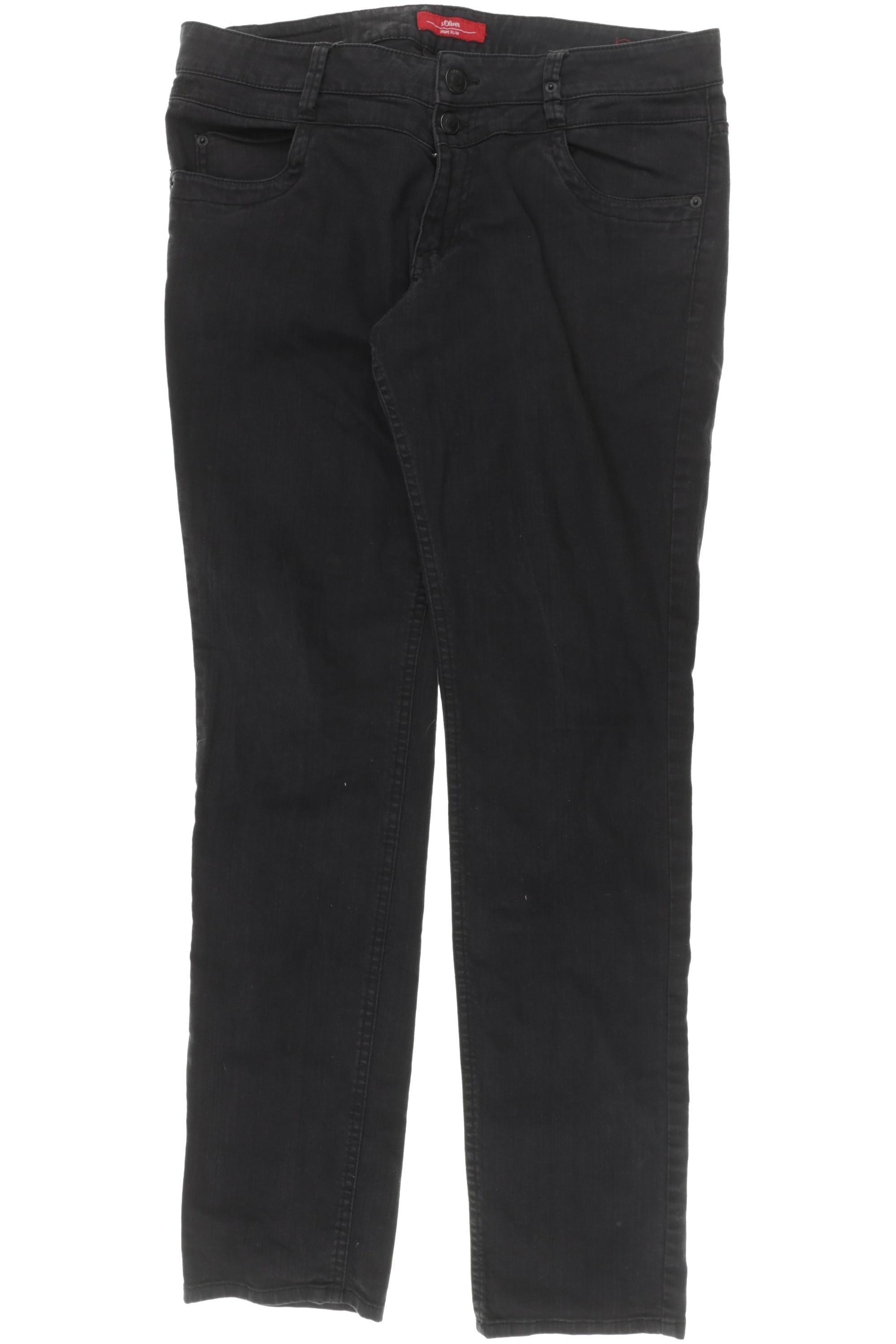 

s.Oliver Damen Jeans, schwarz, Gr. 42