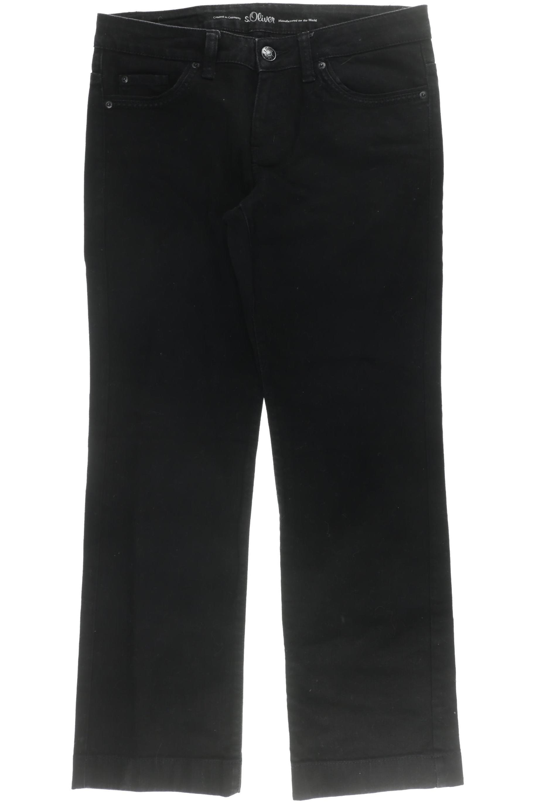 

s.Oliver Damen Jeans, schwarz, Gr. 40