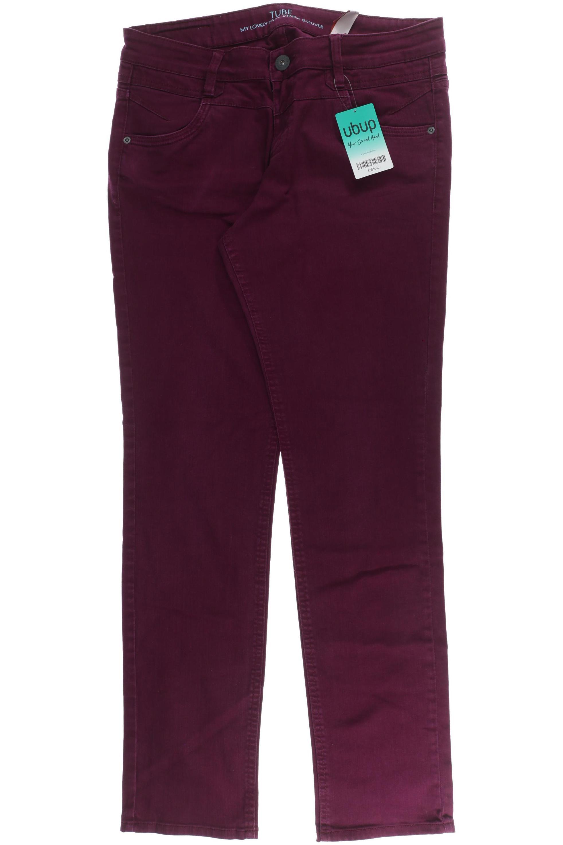 

s.Oliver Damen Jeans, lila, Gr. 40