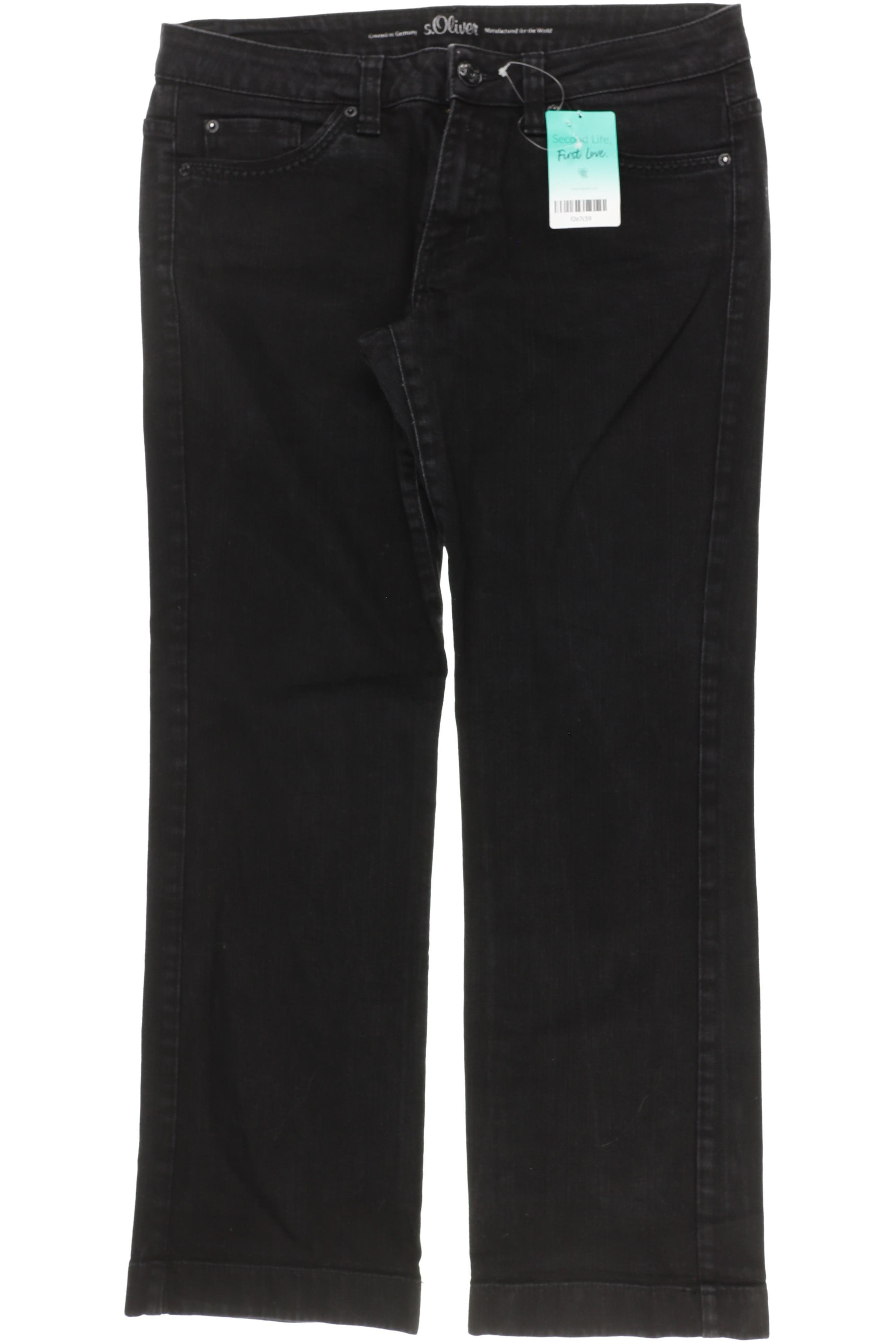 

s.Oliver Damen Jeans, schwarz, Gr. 42