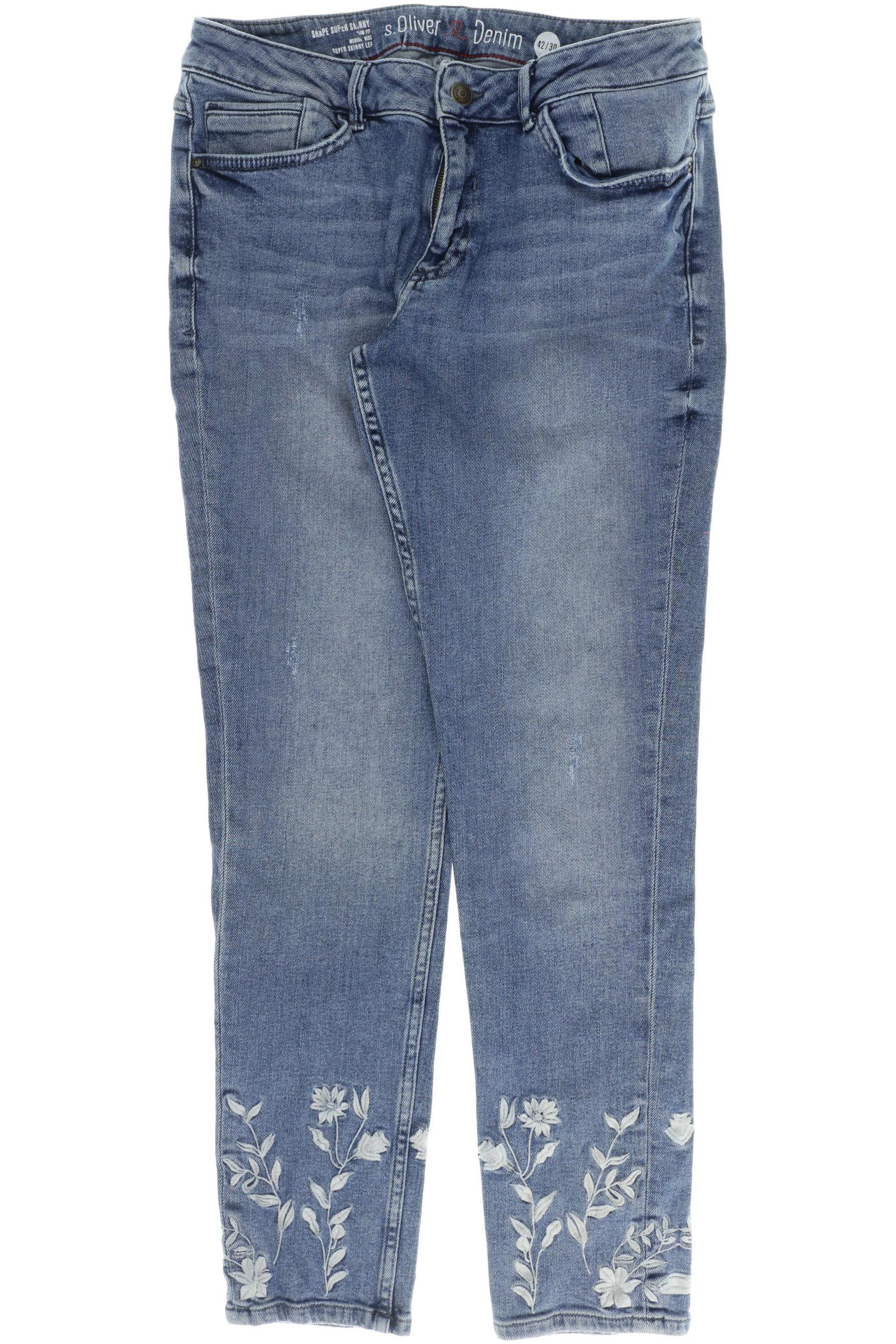 

s.Oliver Damen Jeans, blau, Gr. 42