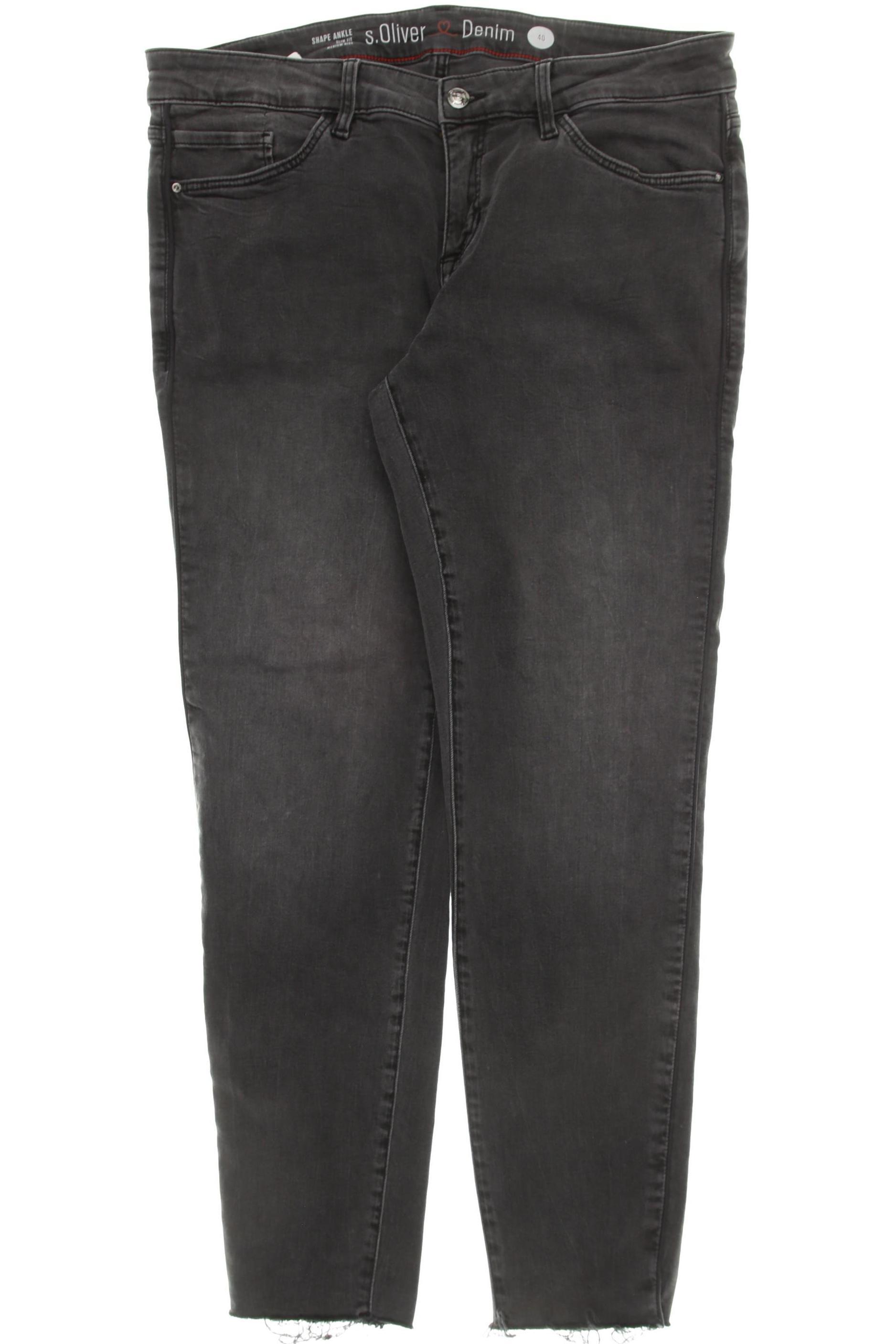 

s.Oliver Damen Jeans, grau, Gr. 40