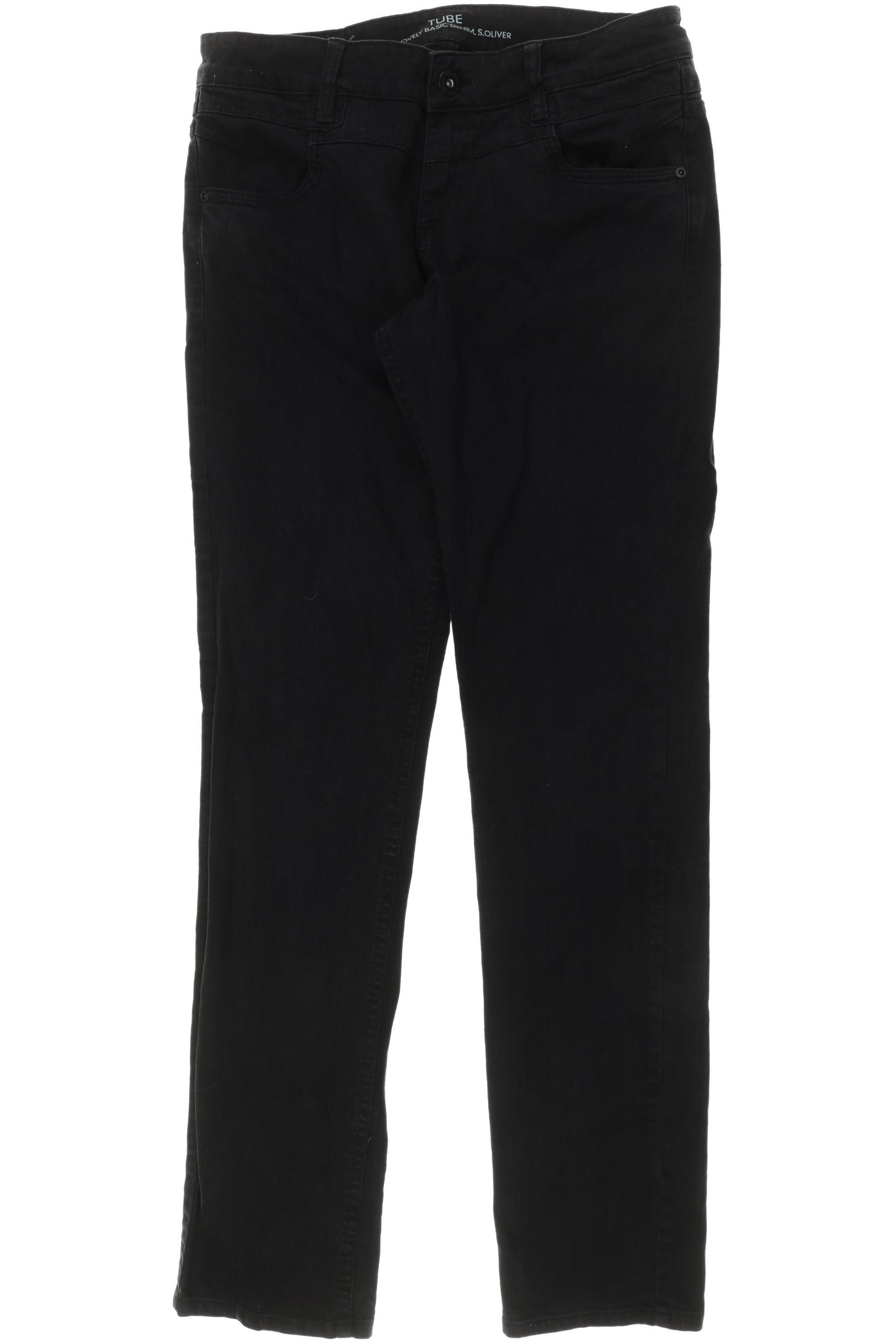 

s.Oliver Damen Jeans, schwarz, Gr. 38