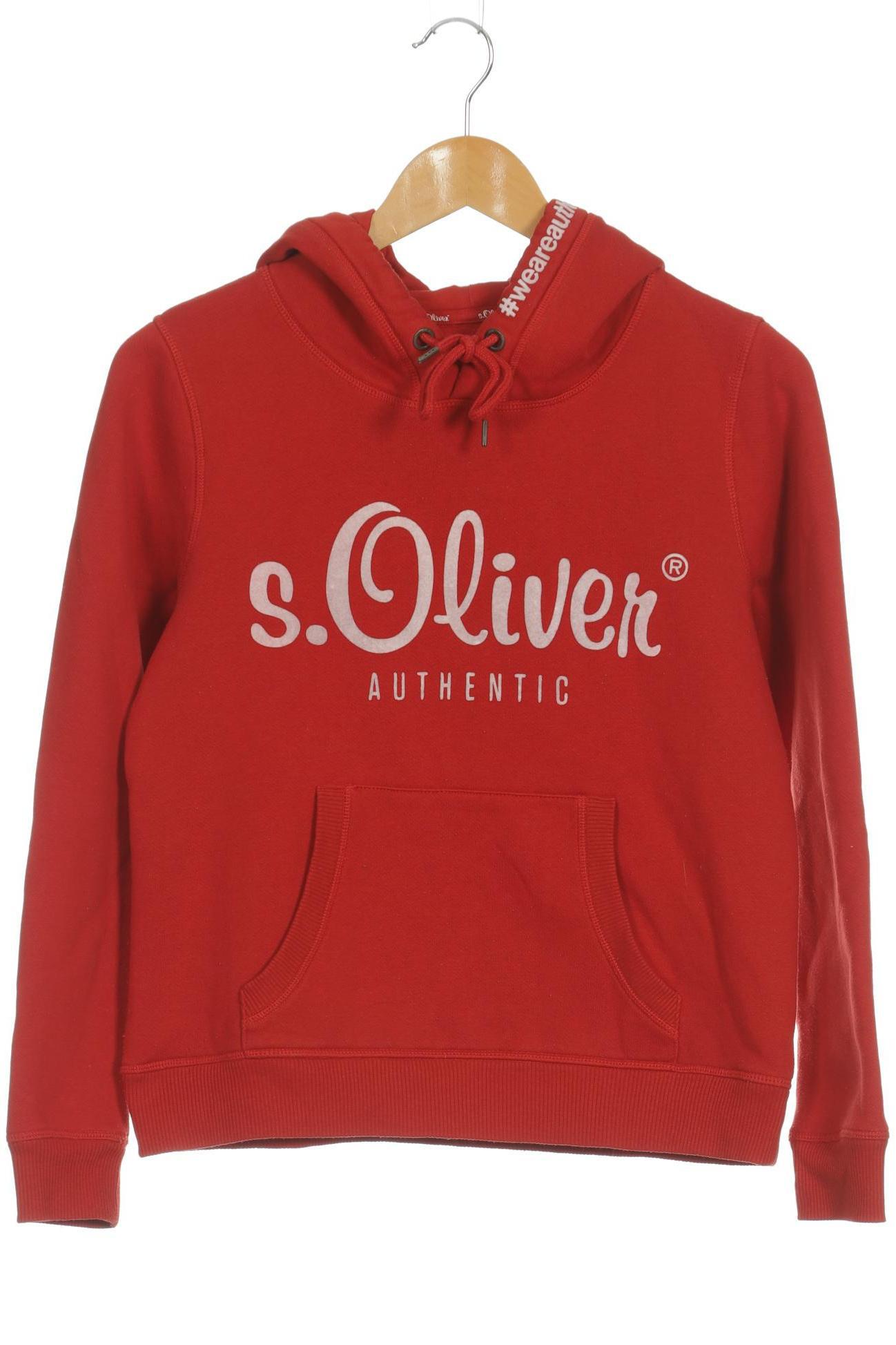 

s.Oliver Damen Kapuzenpullover, rot, Gr. 34