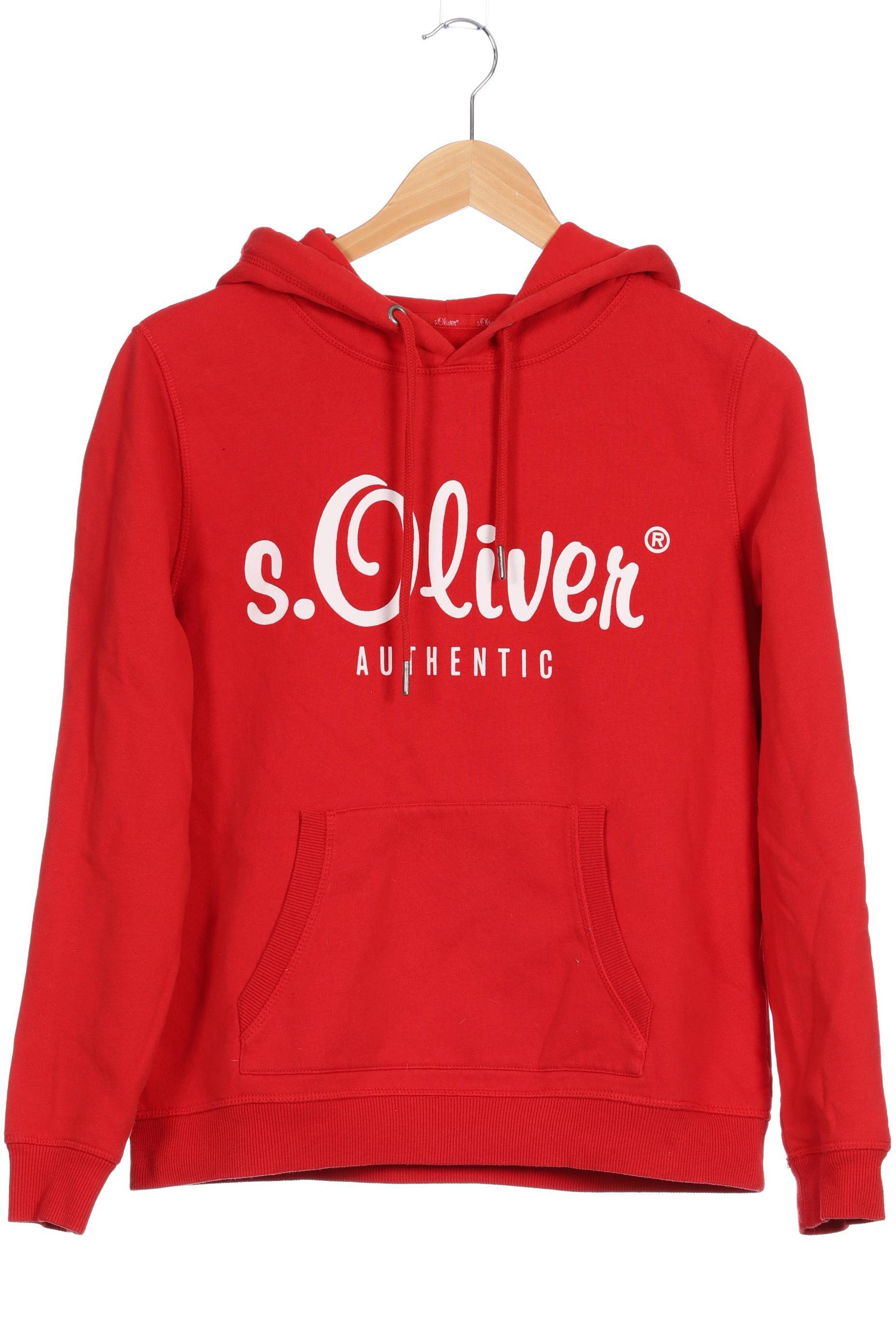 

s.Oliver Damen Kapuzenpullover, rot, Gr. 36