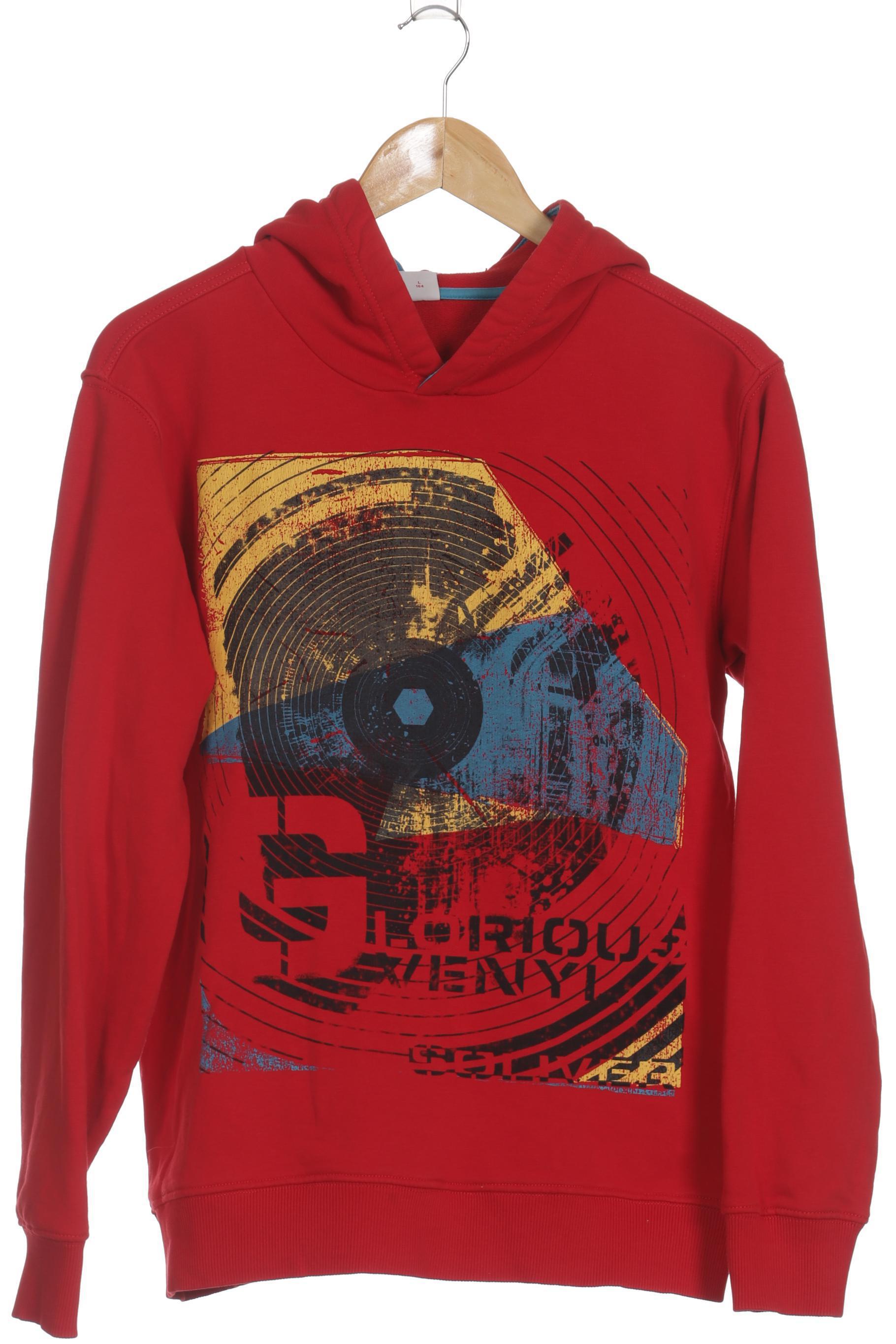 

s.Oliver Damen Kapuzenpullover, rot, Gr.