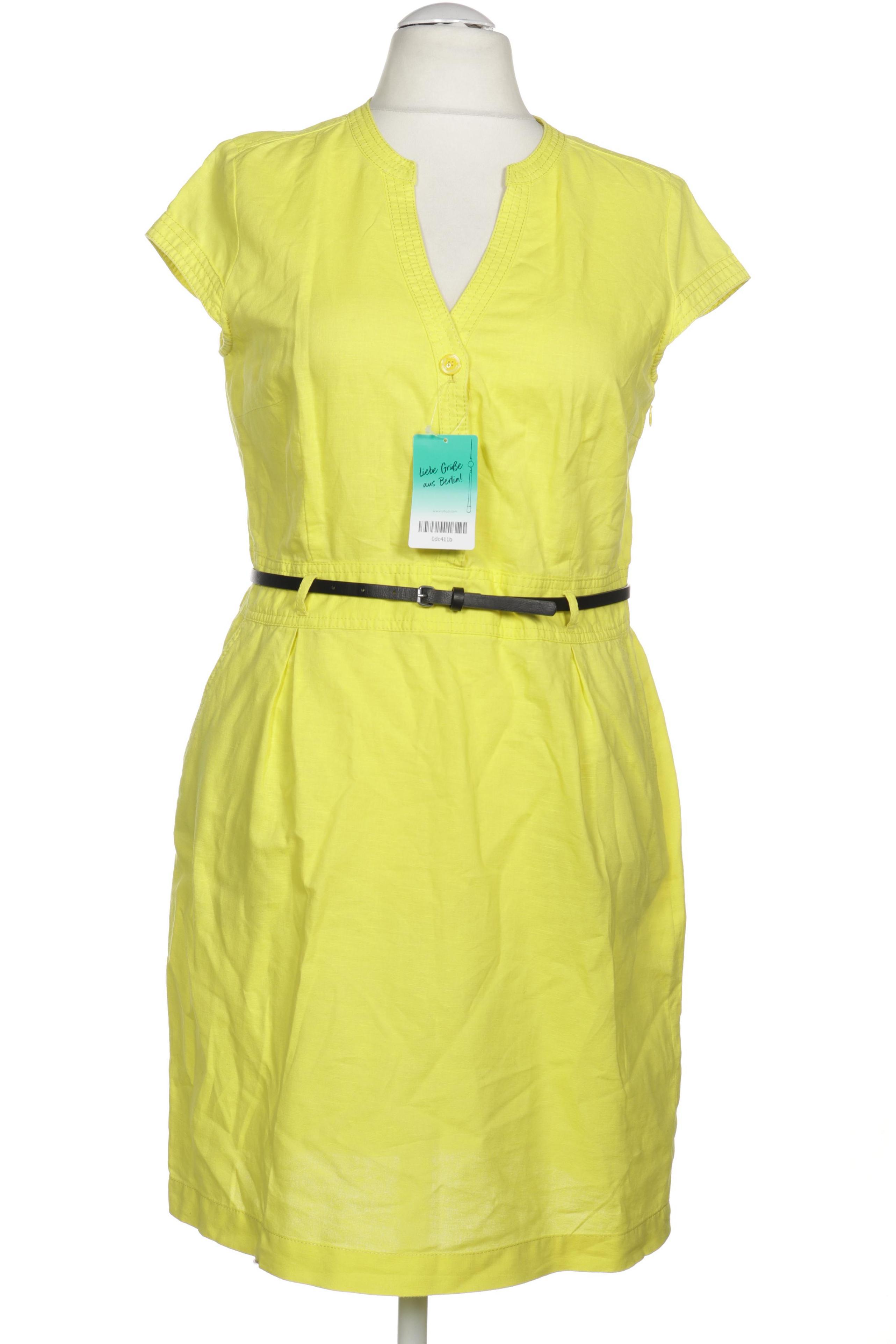 

s.Oliver Damen Kleid, gelb, Gr. 42