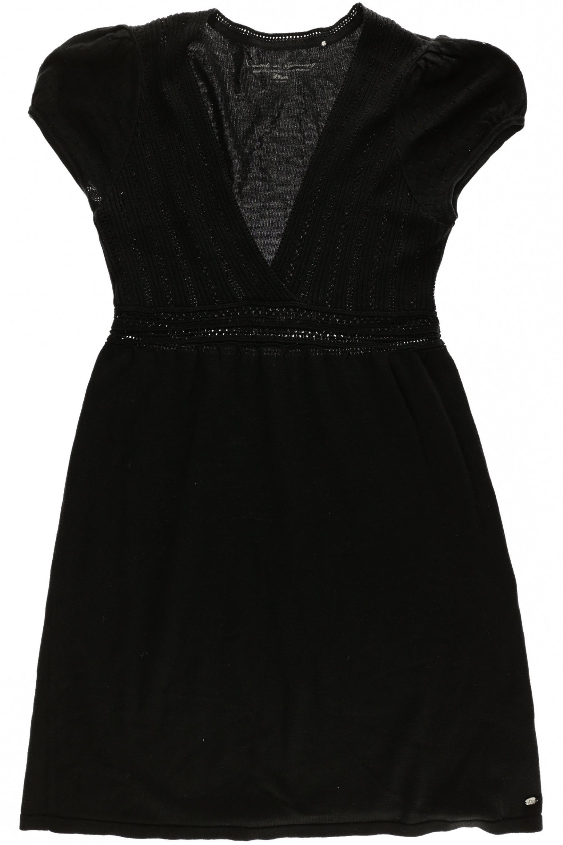 

s.Oliver Damen Kleid, schwarz, Gr.